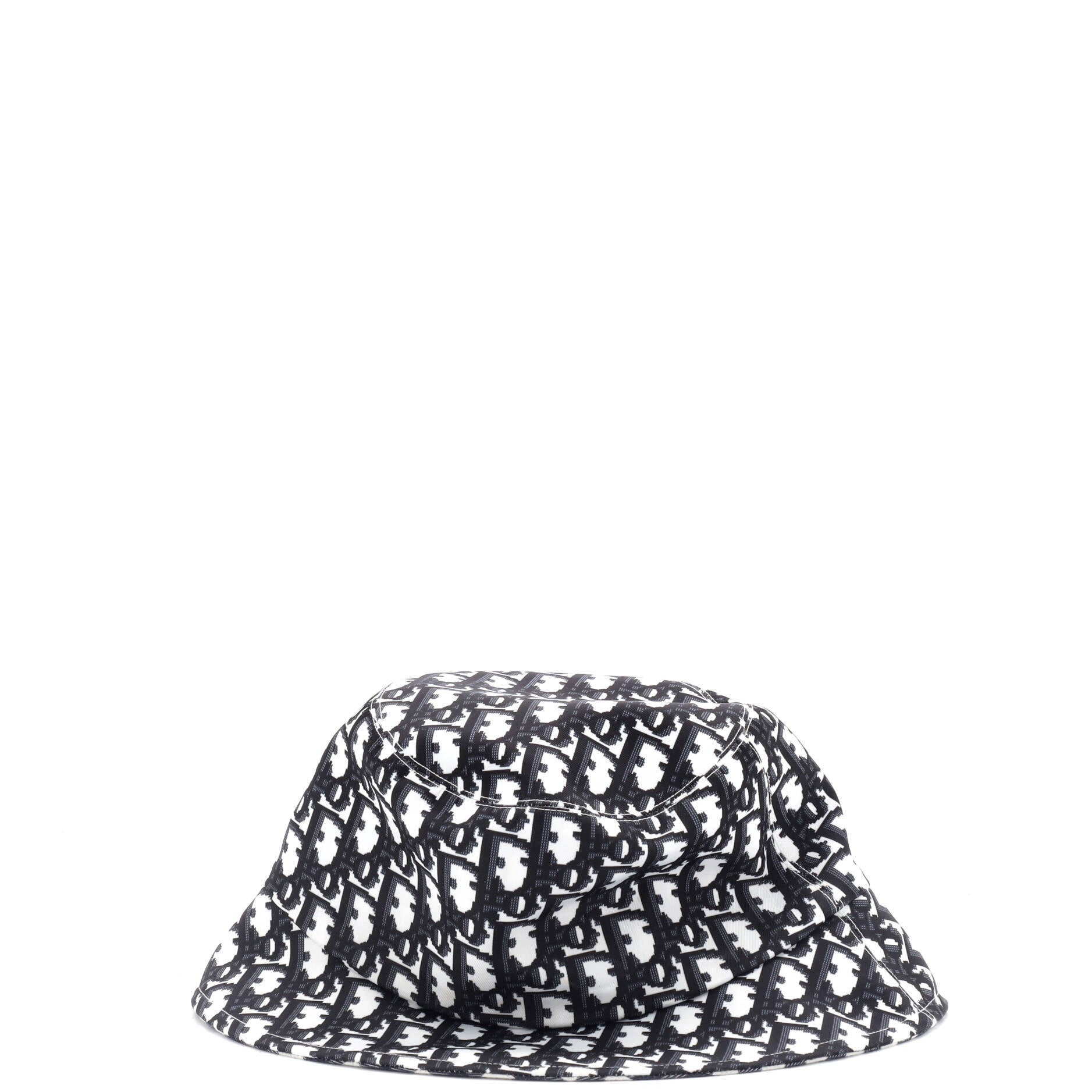 Reversible Small Brim Bucket Hat Check'N'Dior and Oblique Canvas