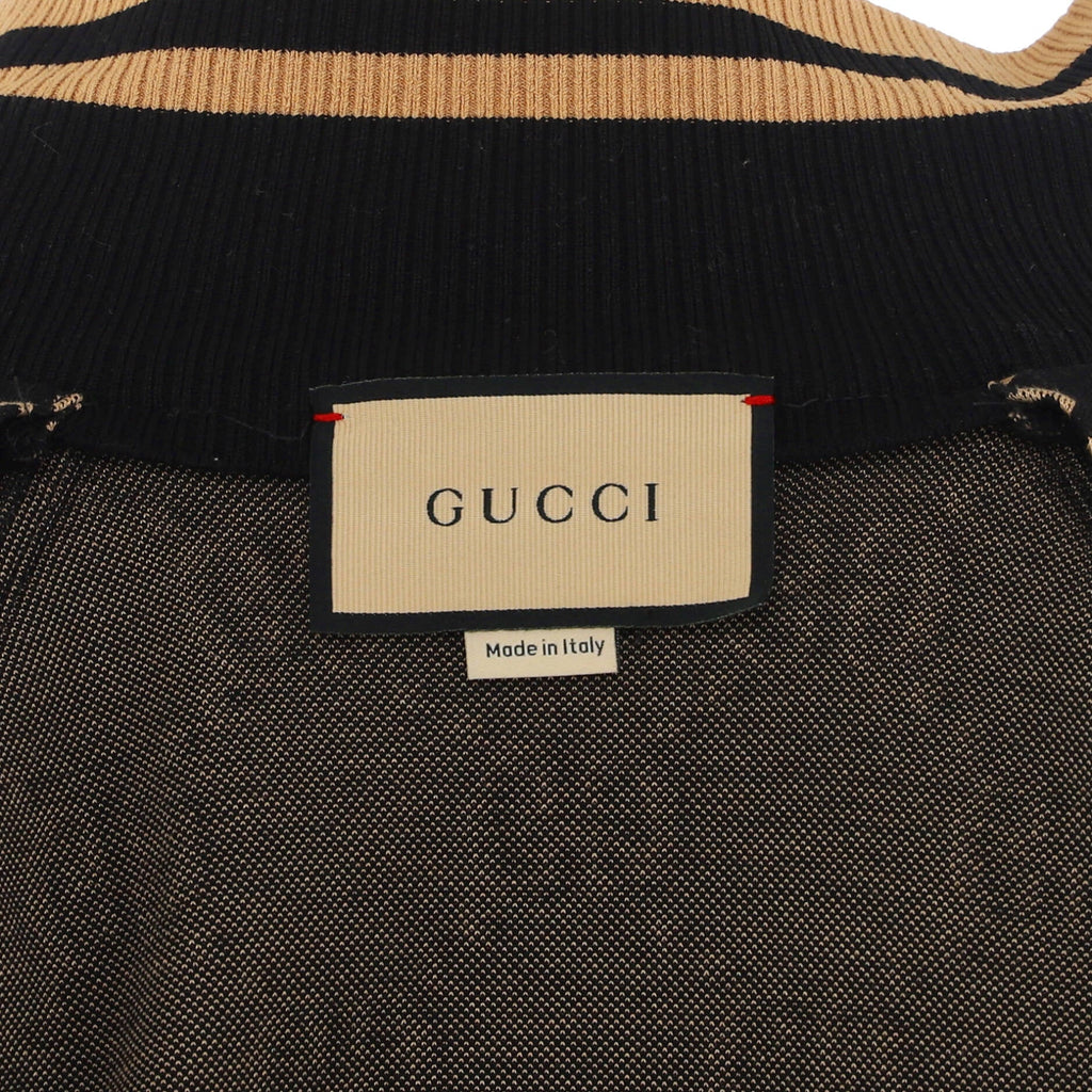 Men's Zip Track Jacket GG Jacquard Cotton