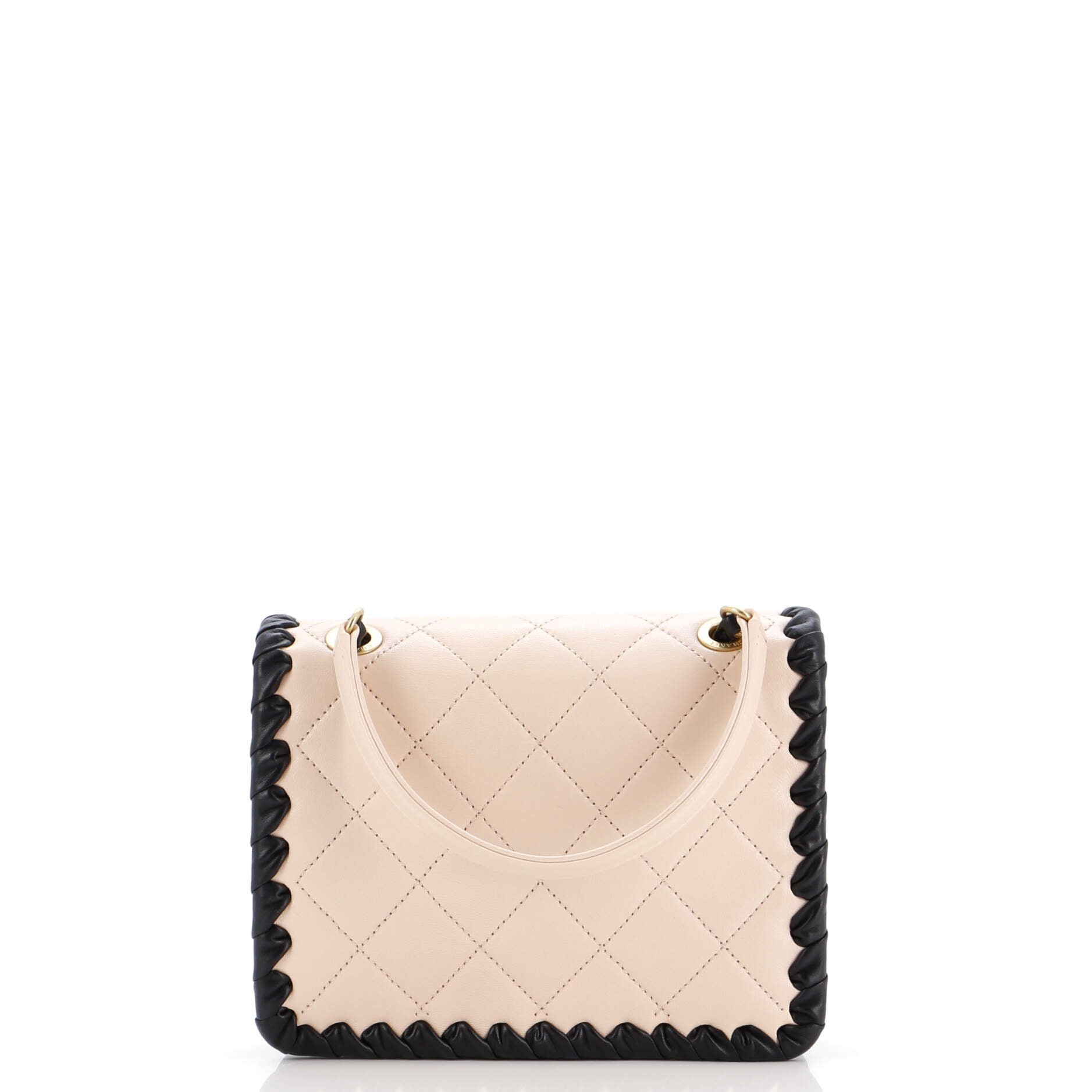 My Own Frame Flap Bag Braided Quilted Calfskin Mini