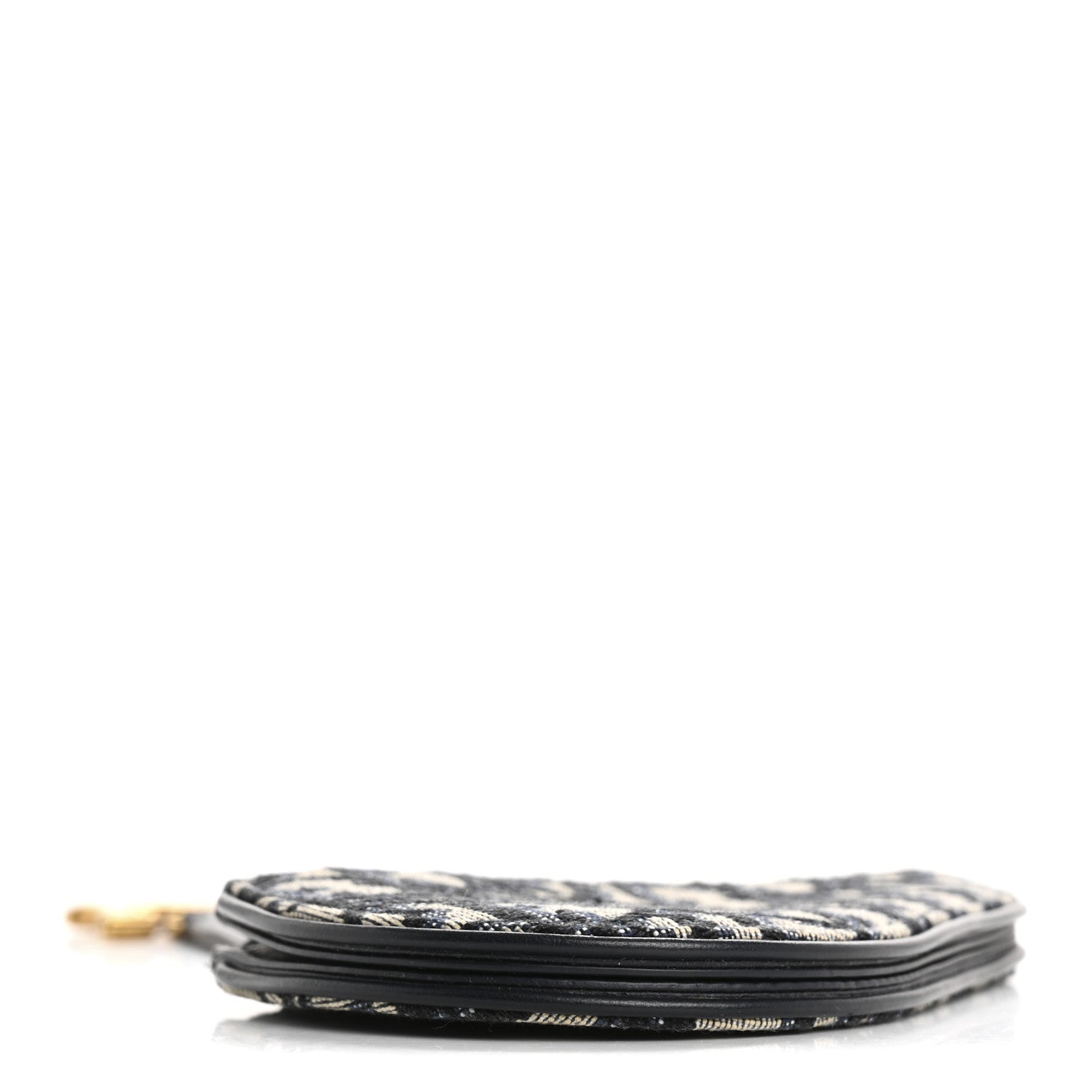 Oblique Saddle Coin Purse Blue