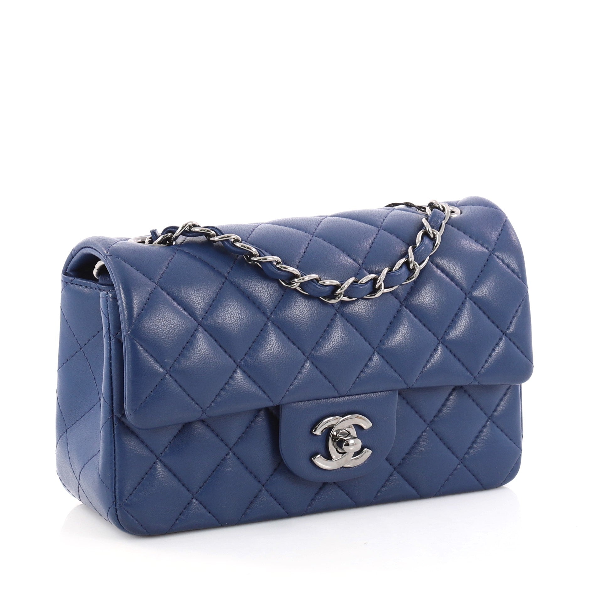 Classic Single Flap Bag Quilted Lambskin Mini