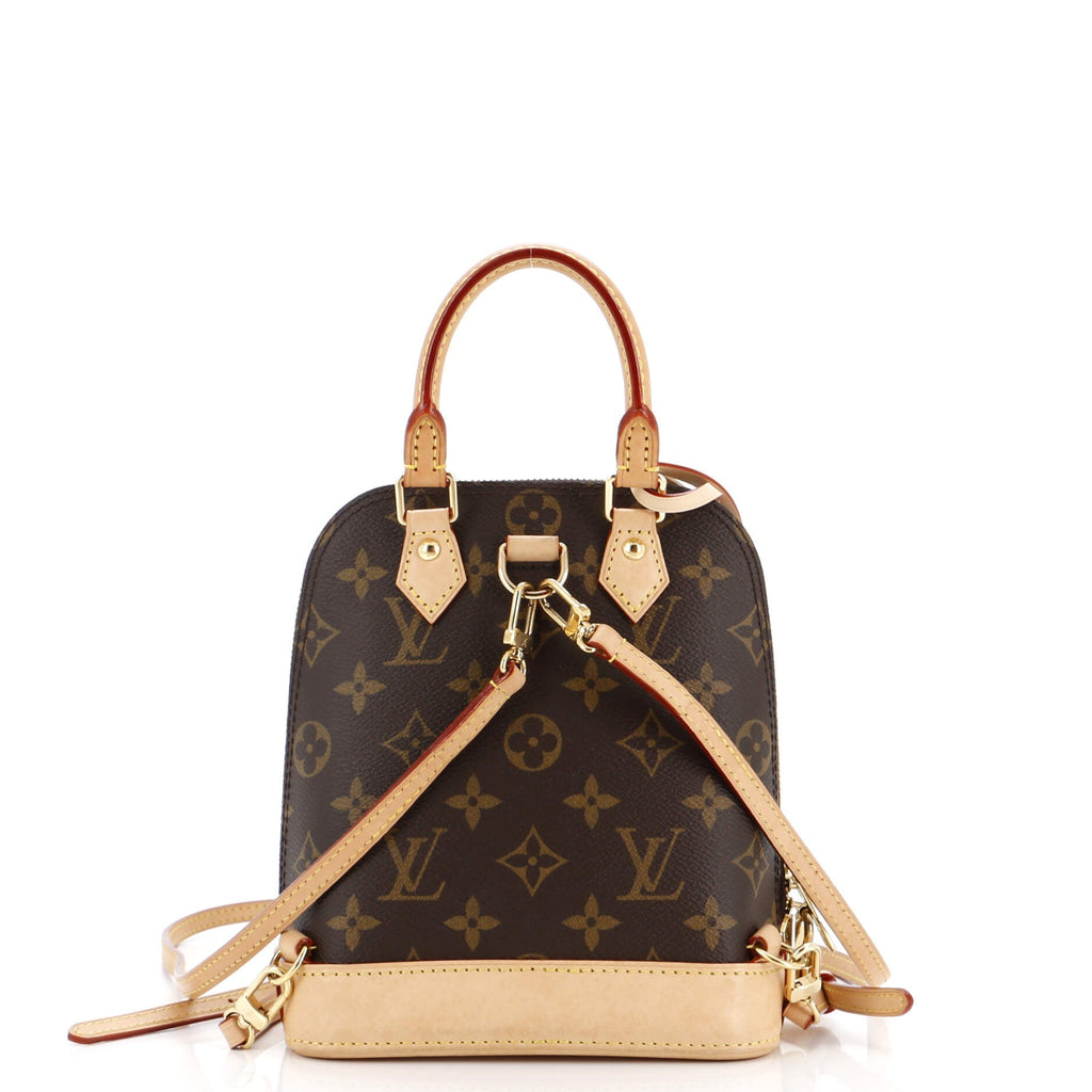 Louis Vuitton Alma Backpack Monogram Canvas