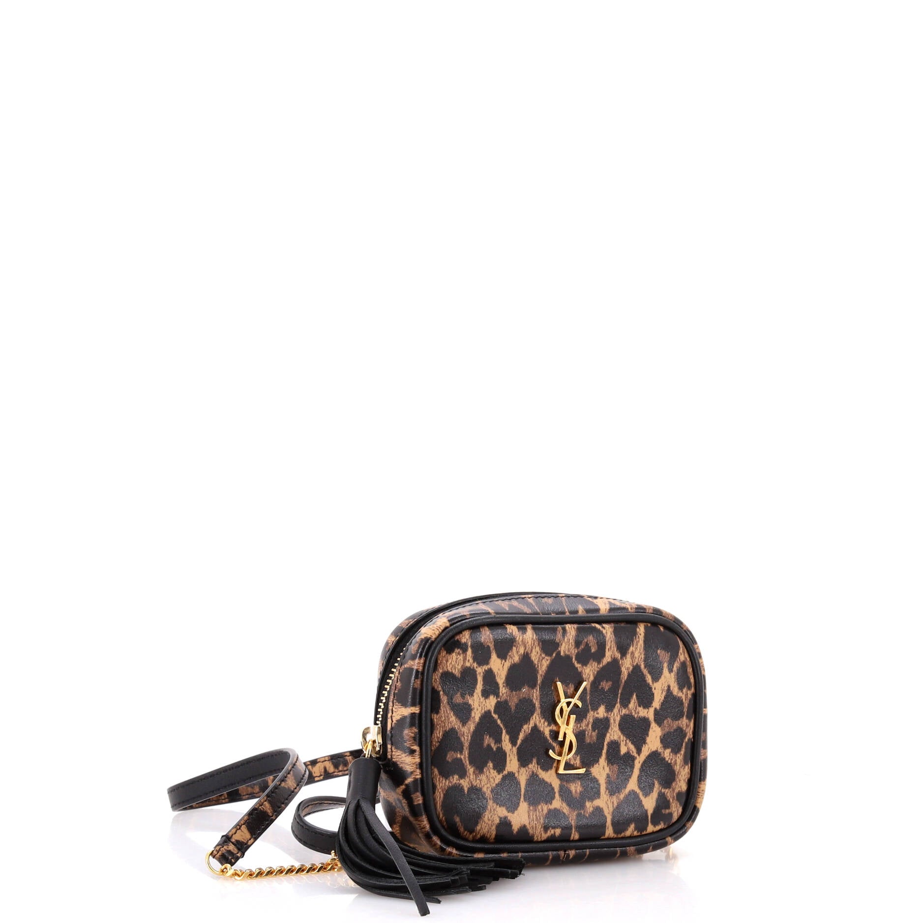 Classic Monogram Blogger Crossbody Bag Printed Leather Mini