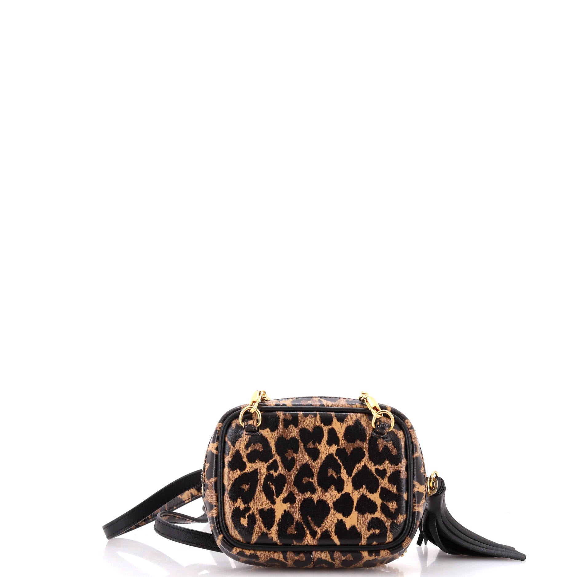 Classic Monogram Blogger Crossbody Bag Printed Leather Mini