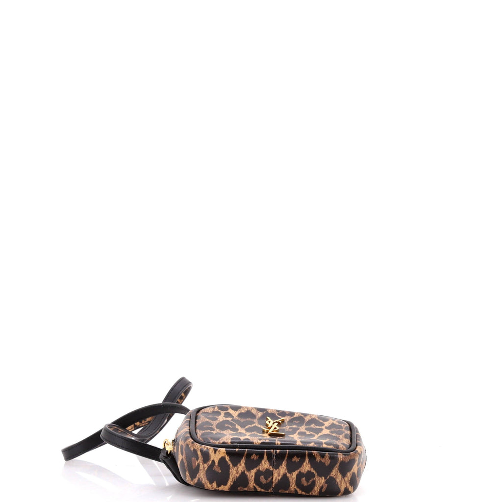 Classic Monogram Blogger Crossbody Bag Printed Leather Mini