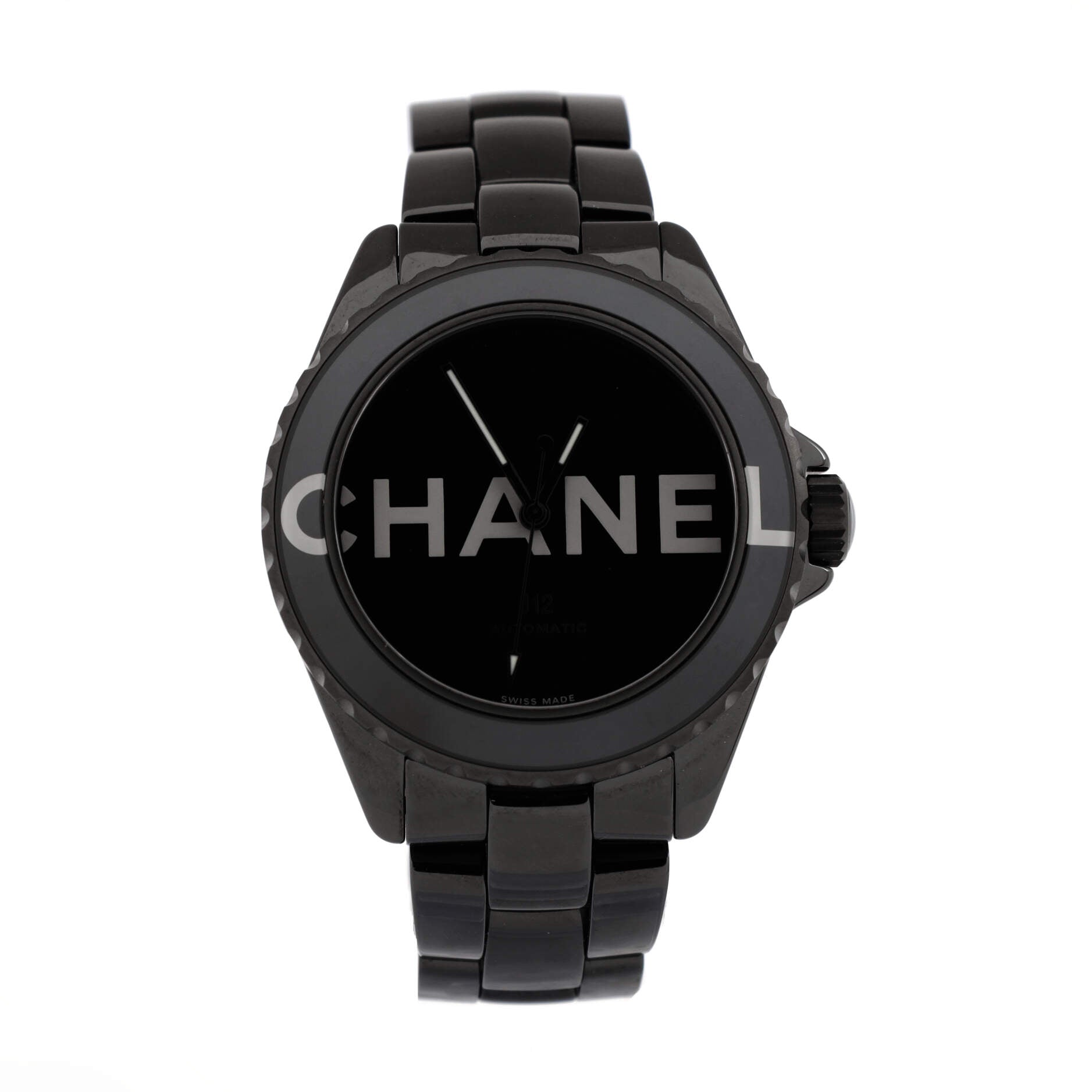 J12 Wanted de Chanel Automatc Watch Ceramic and Stainless Steel 38