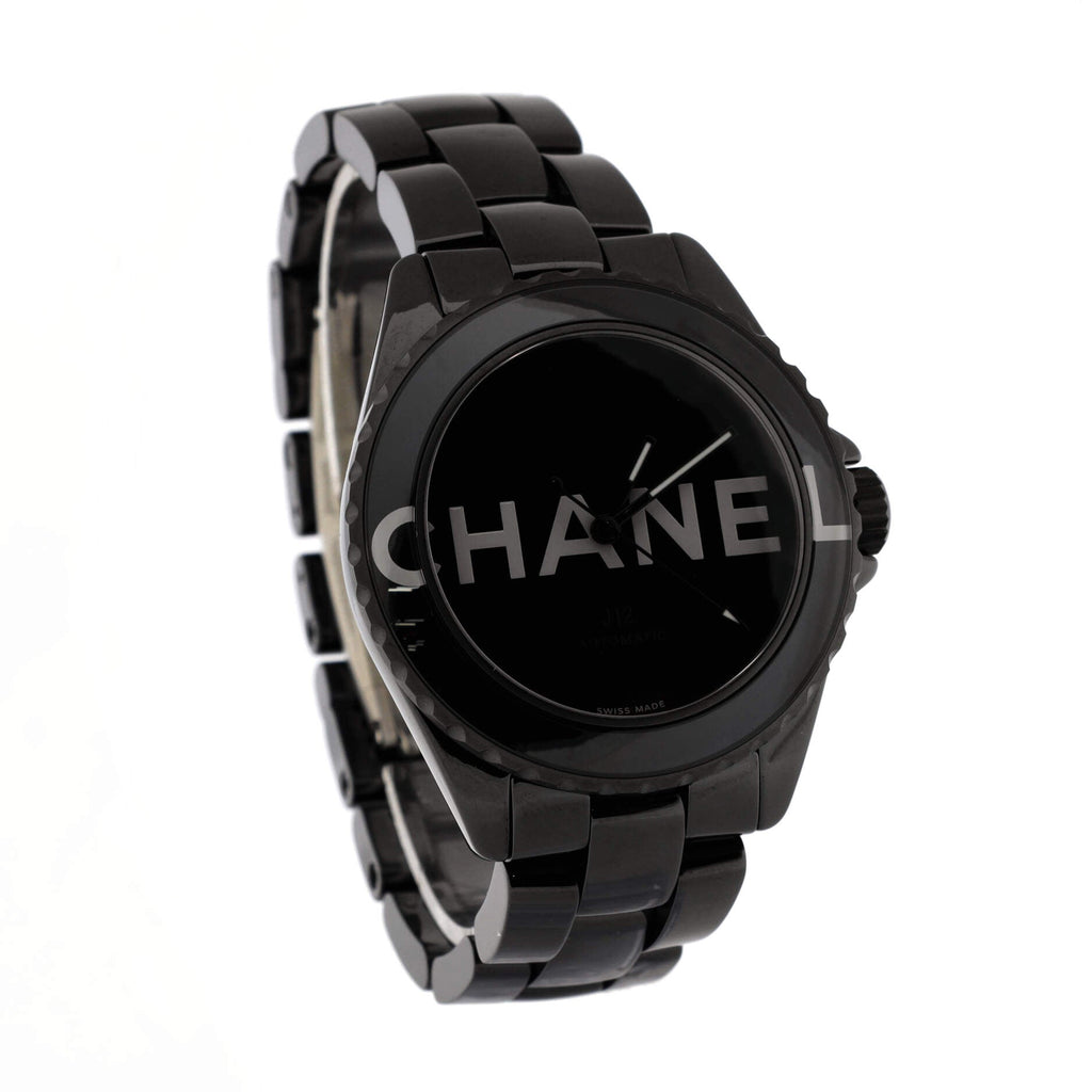 J12 Wanted de Chanel Automatc Watch Ceramic and Stainless Steel 38