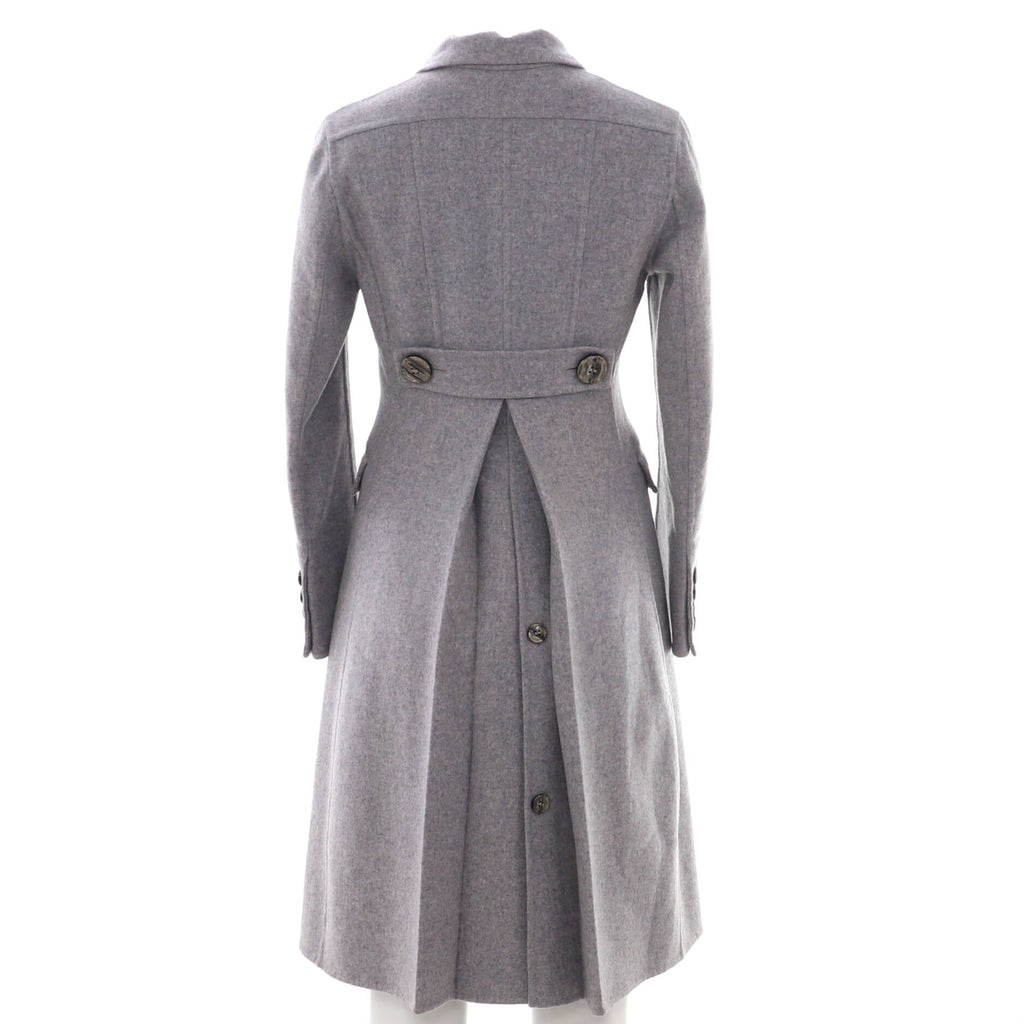 Women's Double Breasted Long Coat Cashmere