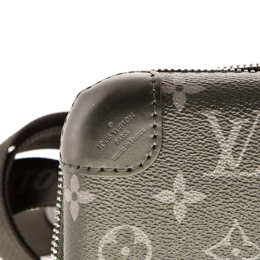 Louis Vuitton Horizon Clutch Monogram Eclipse Canvas