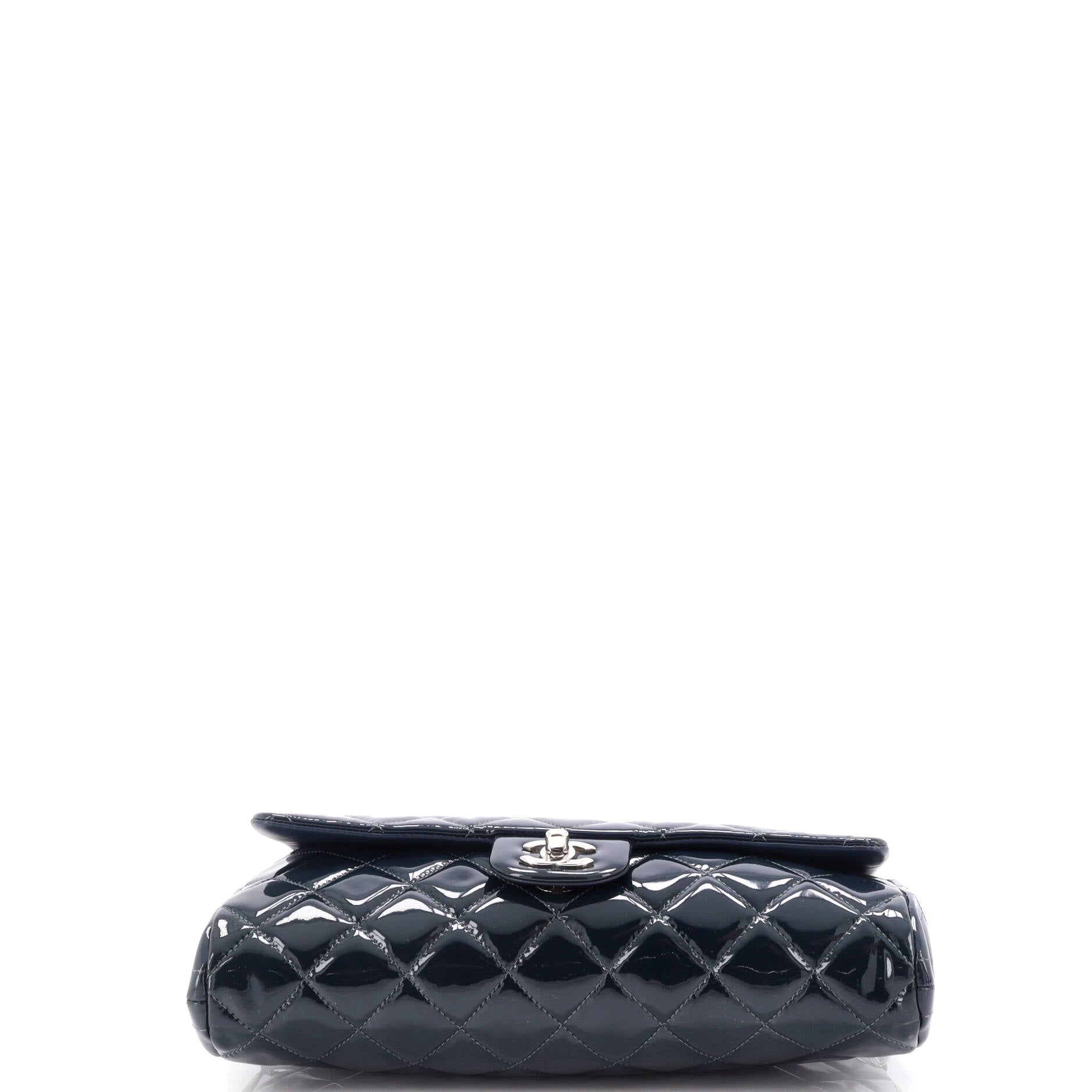 Clutch with Chain Quilted Patent