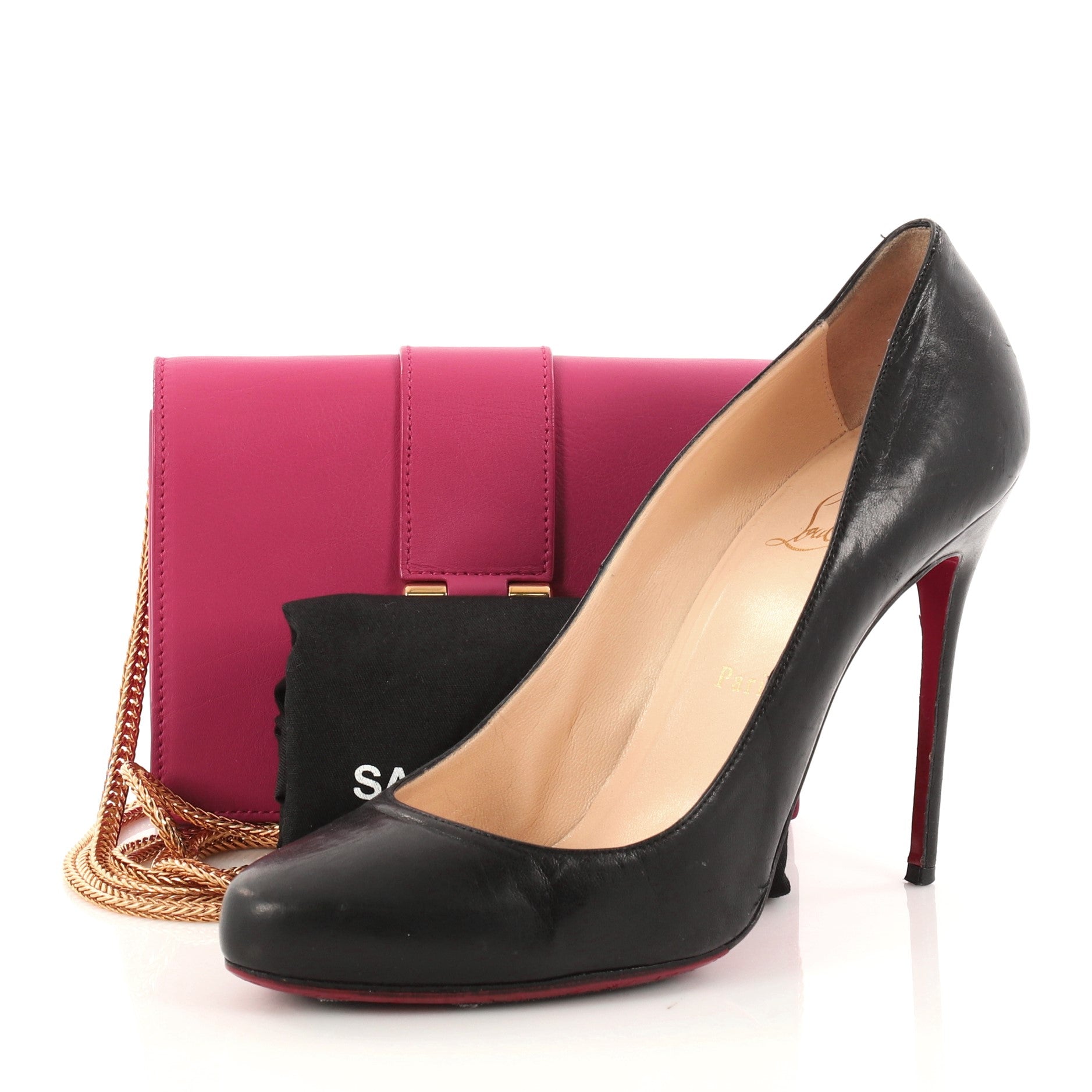 Y Ligne Pochette Crossbody Leather Mini