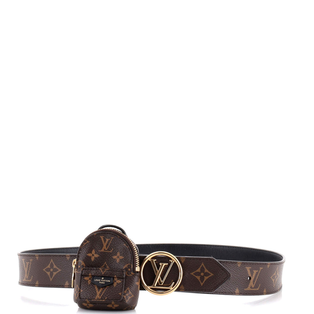 Palm Springs Belt Monogram Canvas Medium 80