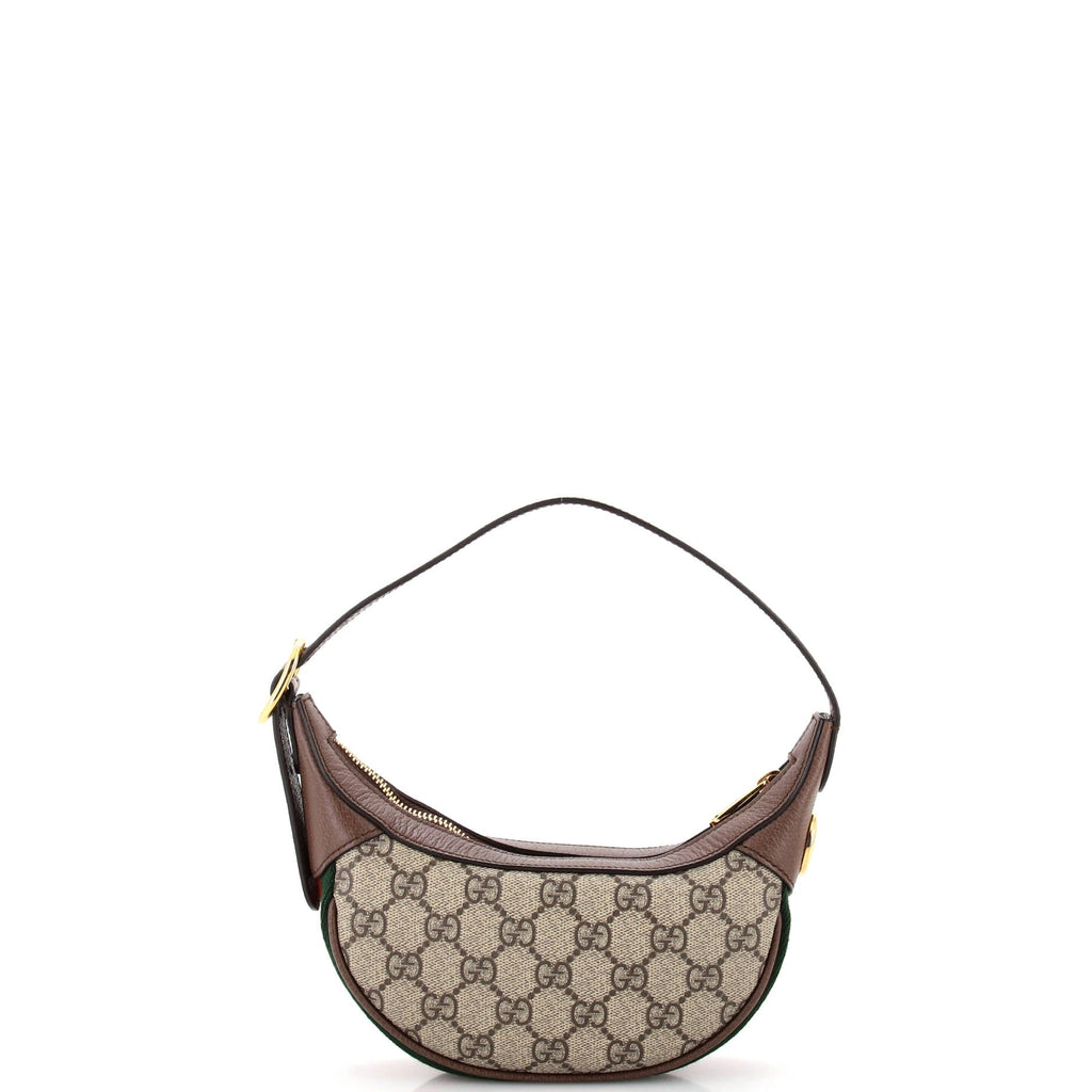 Ophidia Zip Hobo GG Coated Canvas Mini