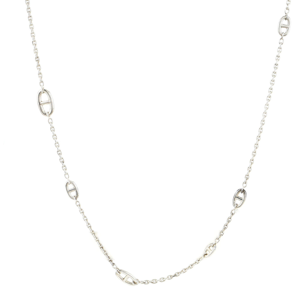 Farandole Long Necklace Sterling Silver 120