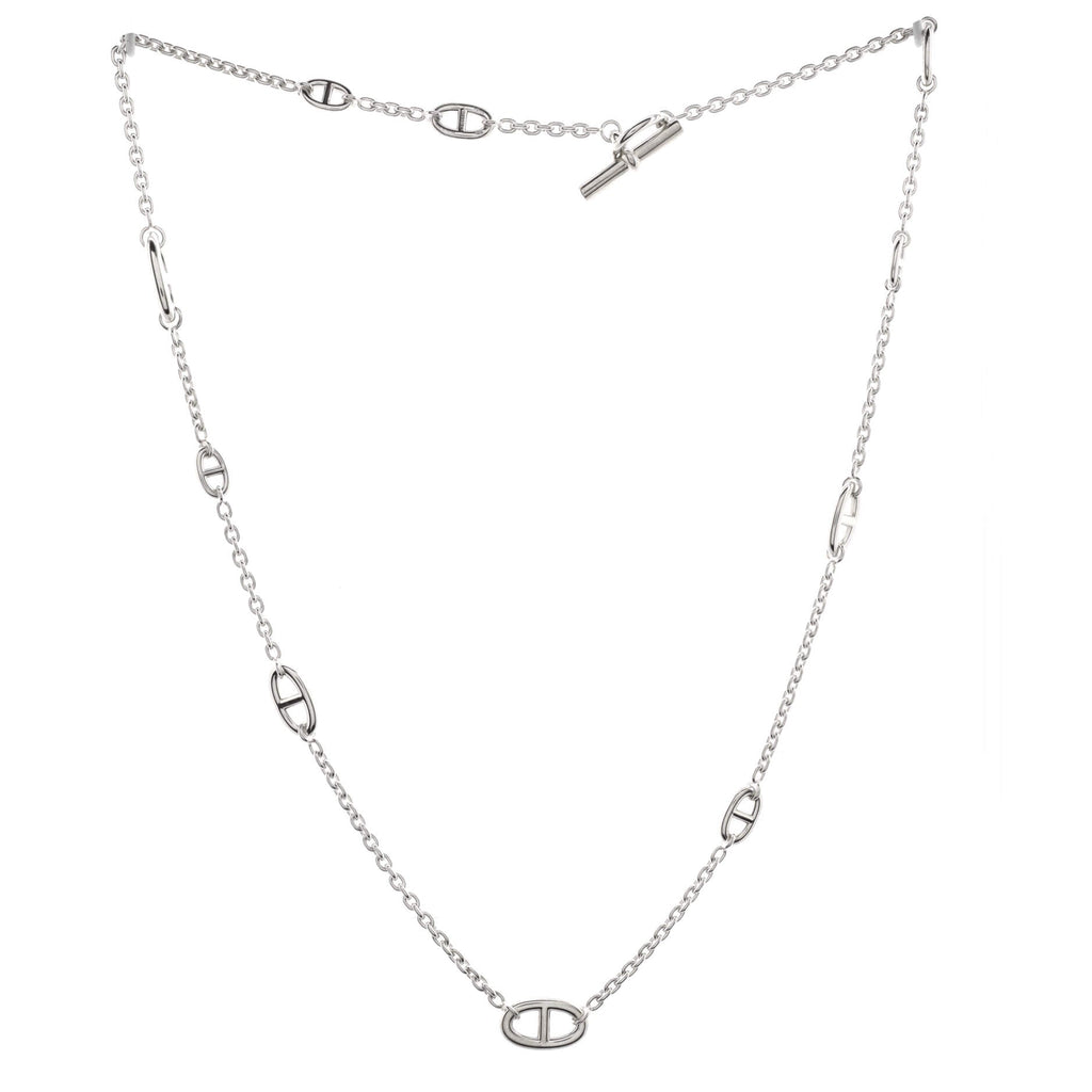 Farandole Long Necklace Sterling Silver 80