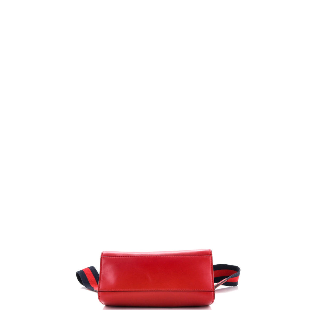 Nymphaea Top Handle Bag Leather Mini