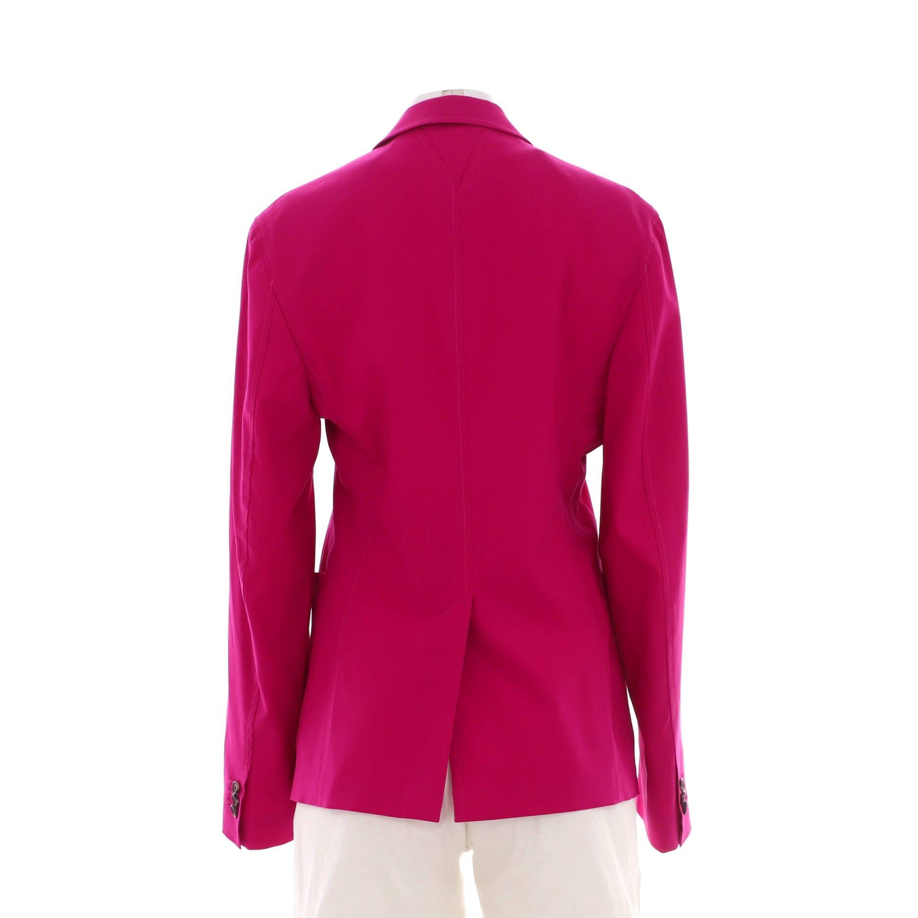 Men's Medusa Harness Single Breasted Blazer Cotton and Wool Blend