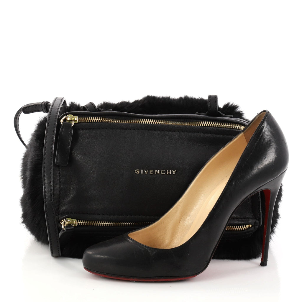 Pandora Bag Leather and Fur Mini