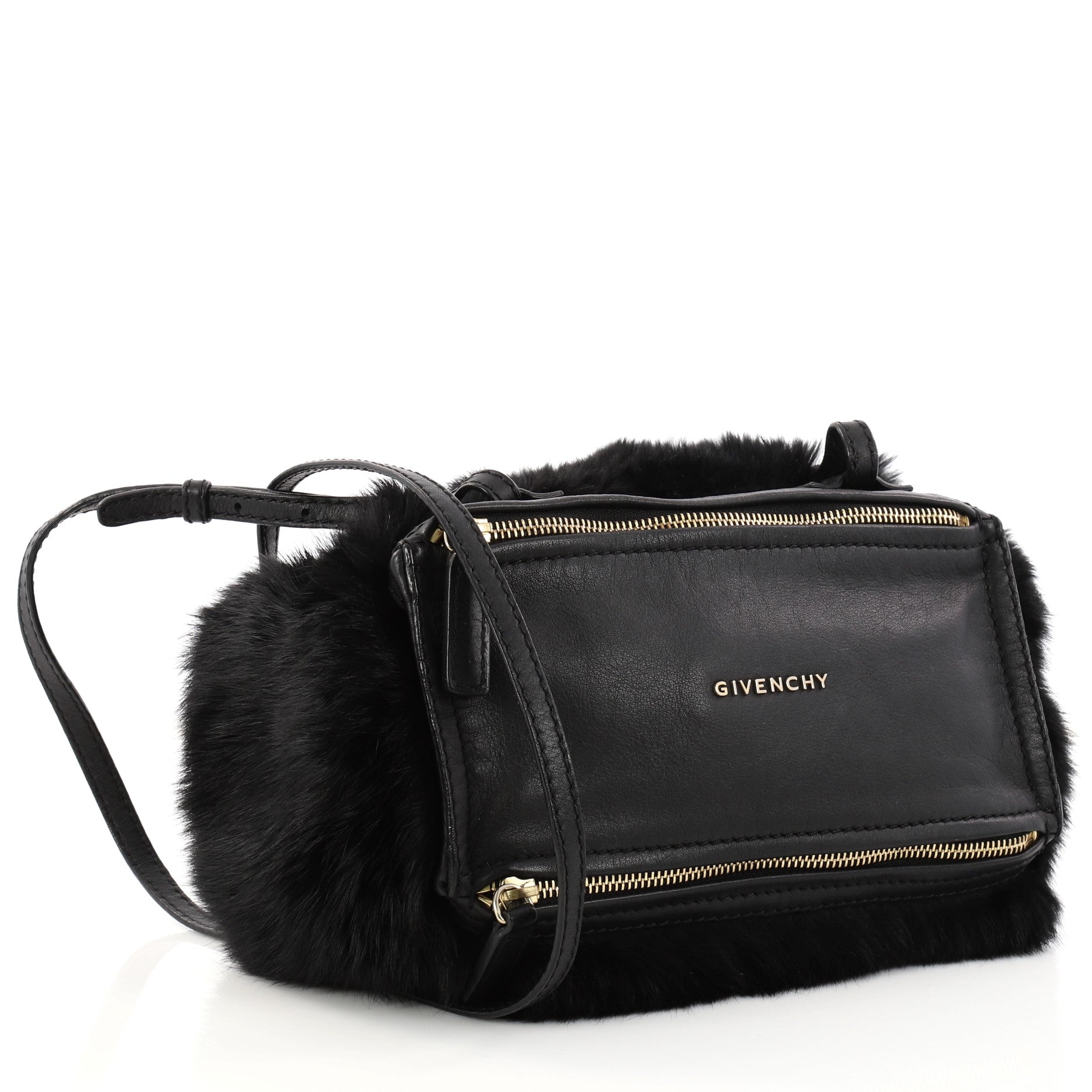 Pandora Bag Leather and Fur Mini