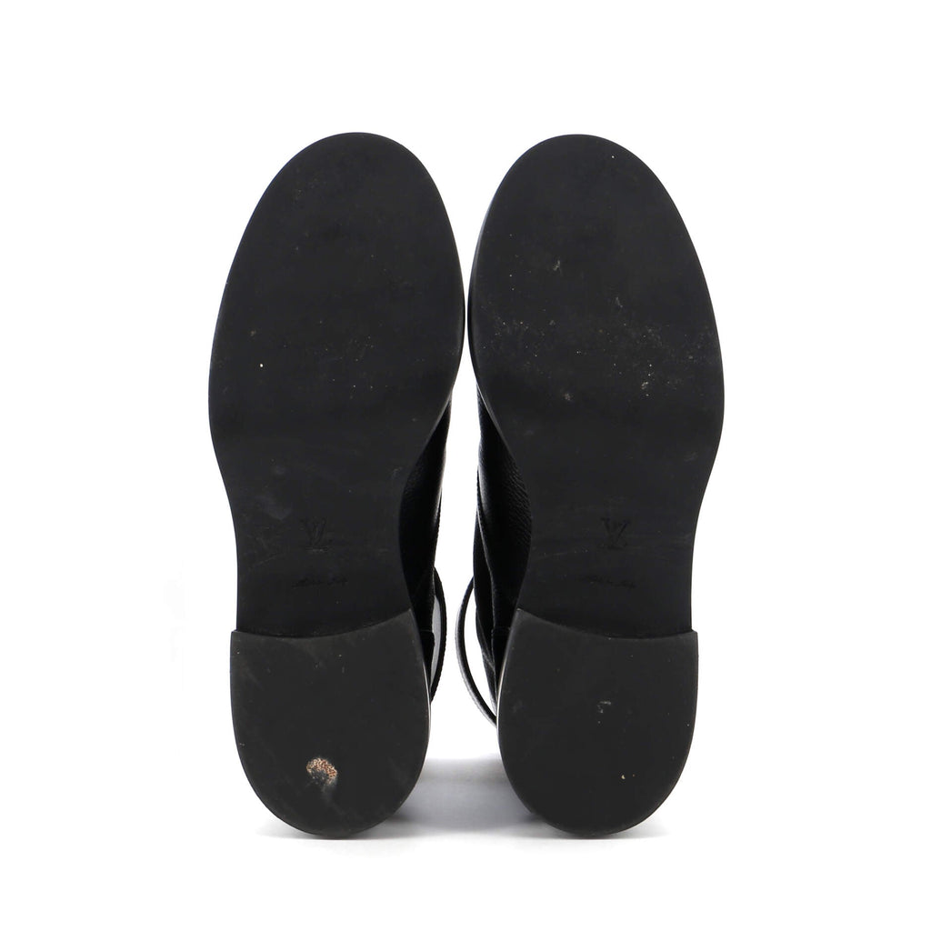 Women's Wonderland Flat Ranger Boots Monogram Canvas and Leather