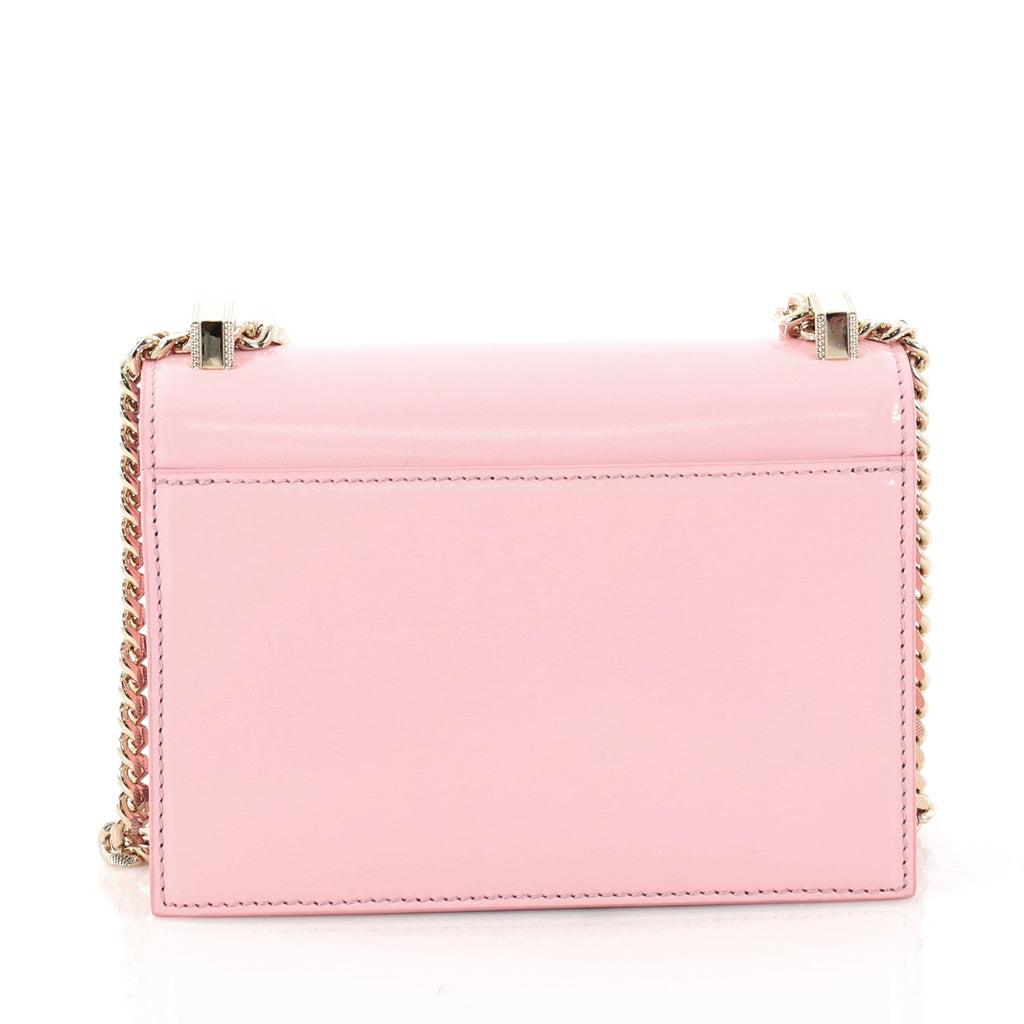 Diamante Shoulder Bag Patent Mini