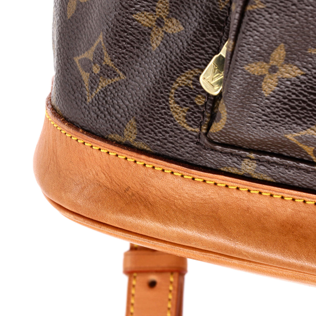 Louis Vuitton Vintage Montsouris Backpack Monogram Canvas PM