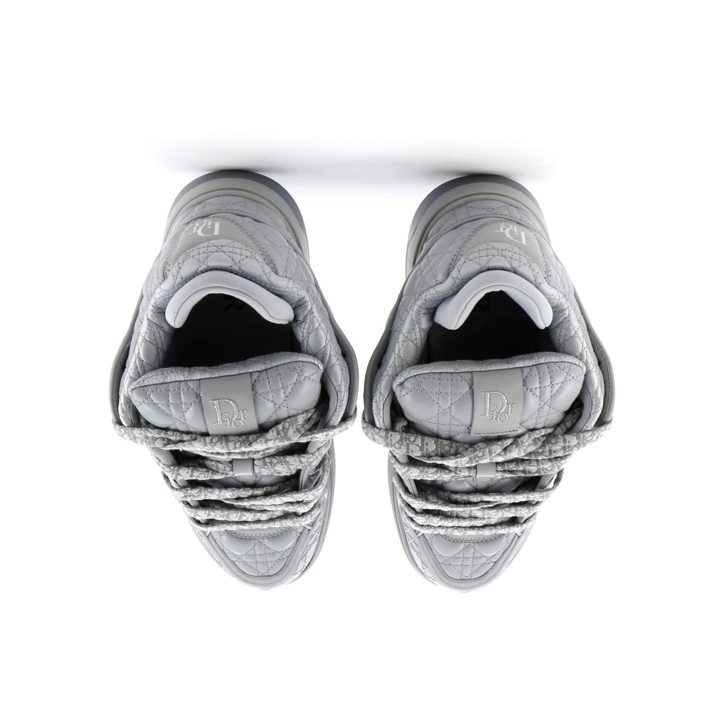 Men's B9S Skater Sneakers Cannage Quilt Leather