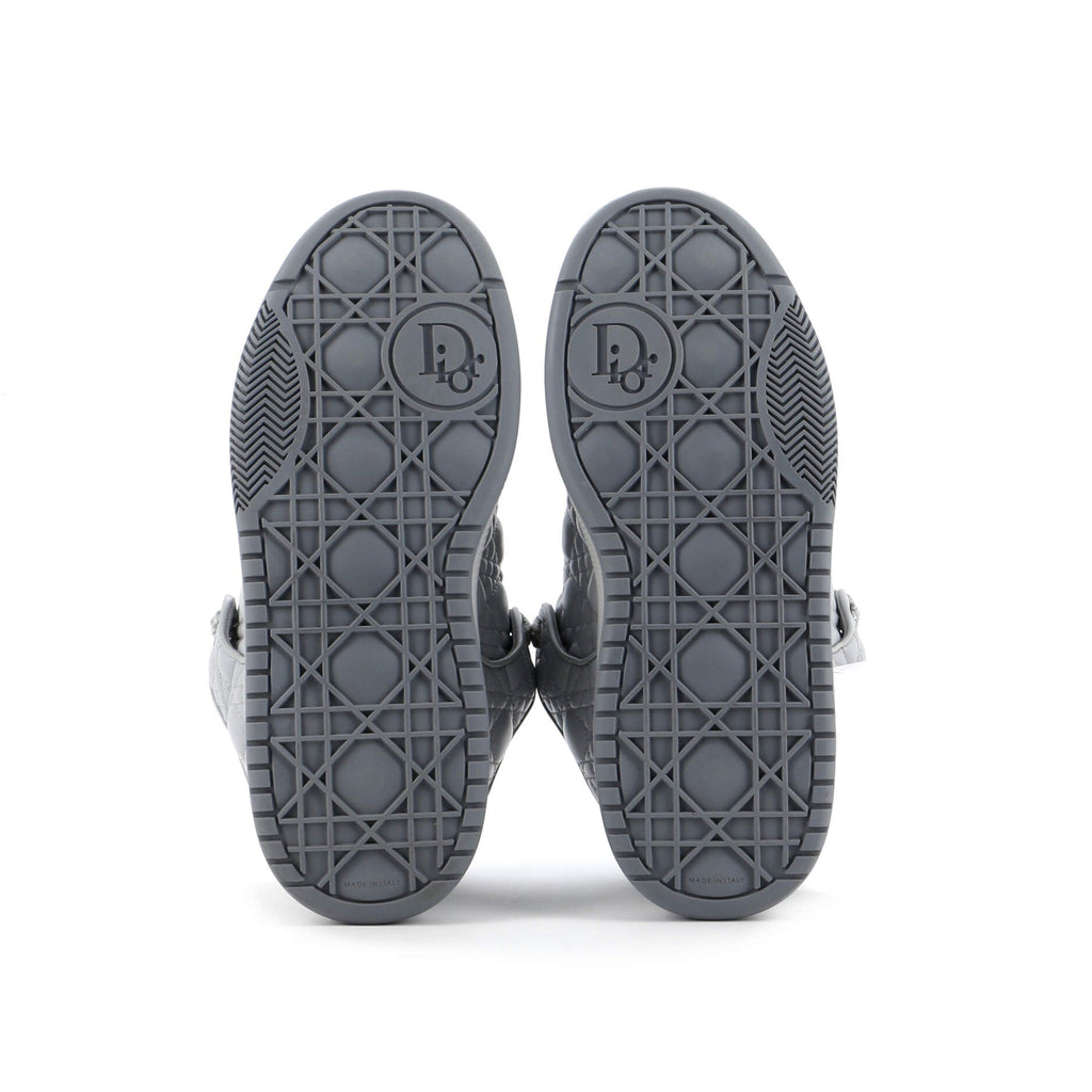 Men's B9S Skater Sneakers Cannage Quilt Leather