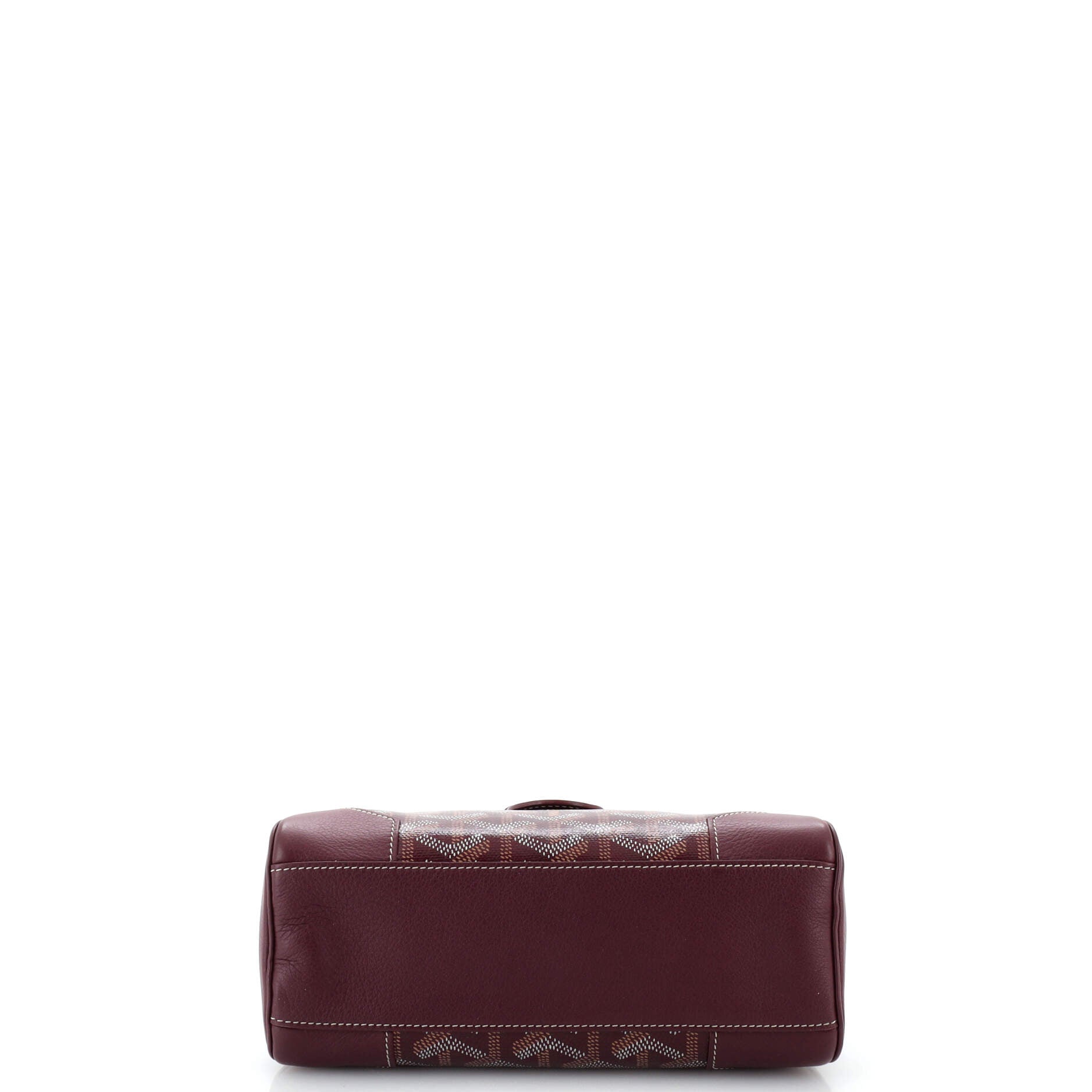 Saigon Top Handle Bag Coated Canvas with Leather Mini