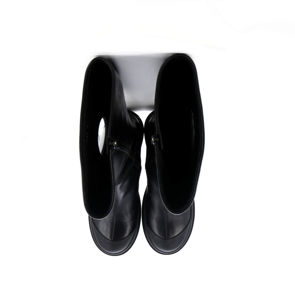 Women's Symbol Knee High Boots Leather