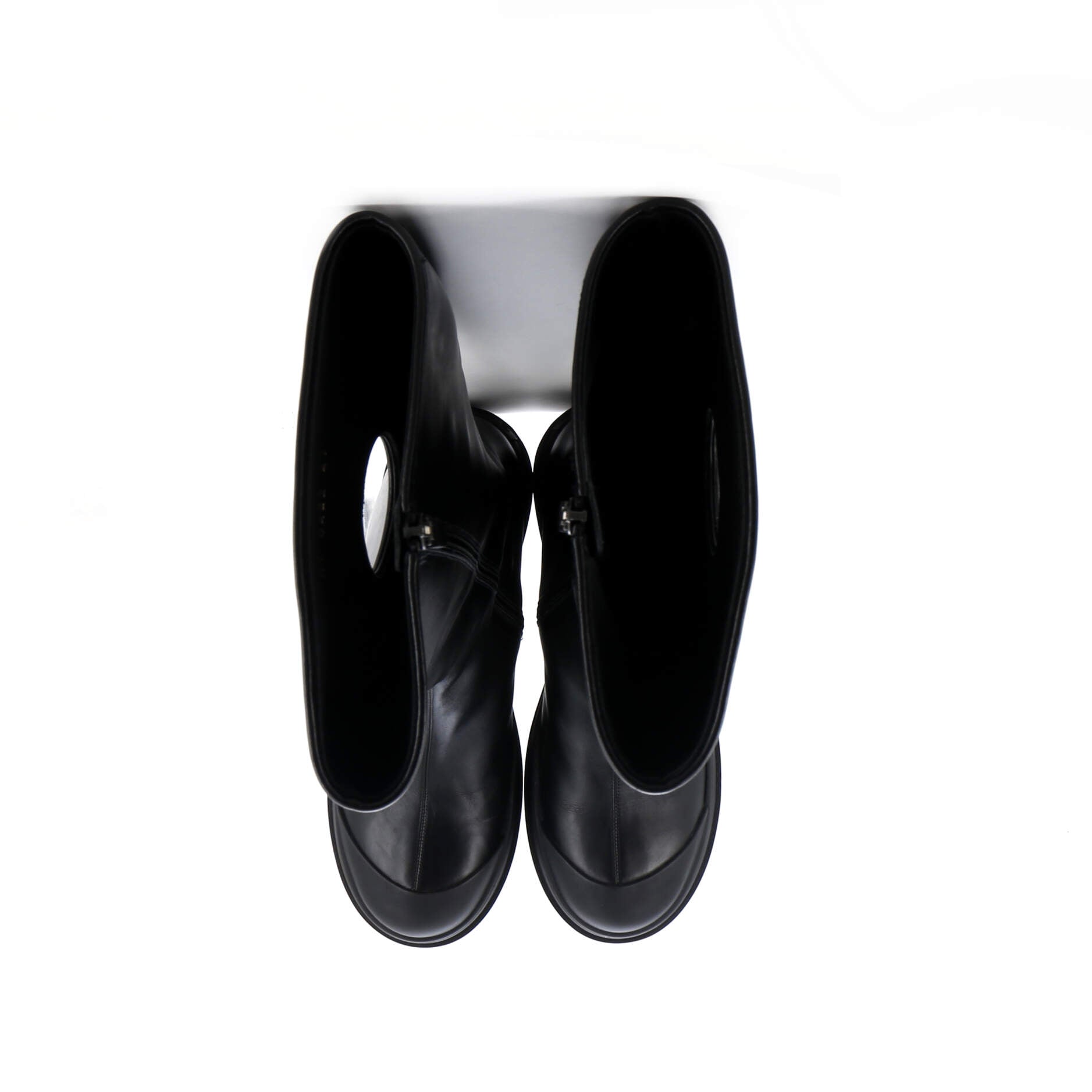 Women's Symbol Knee High Boots Leather