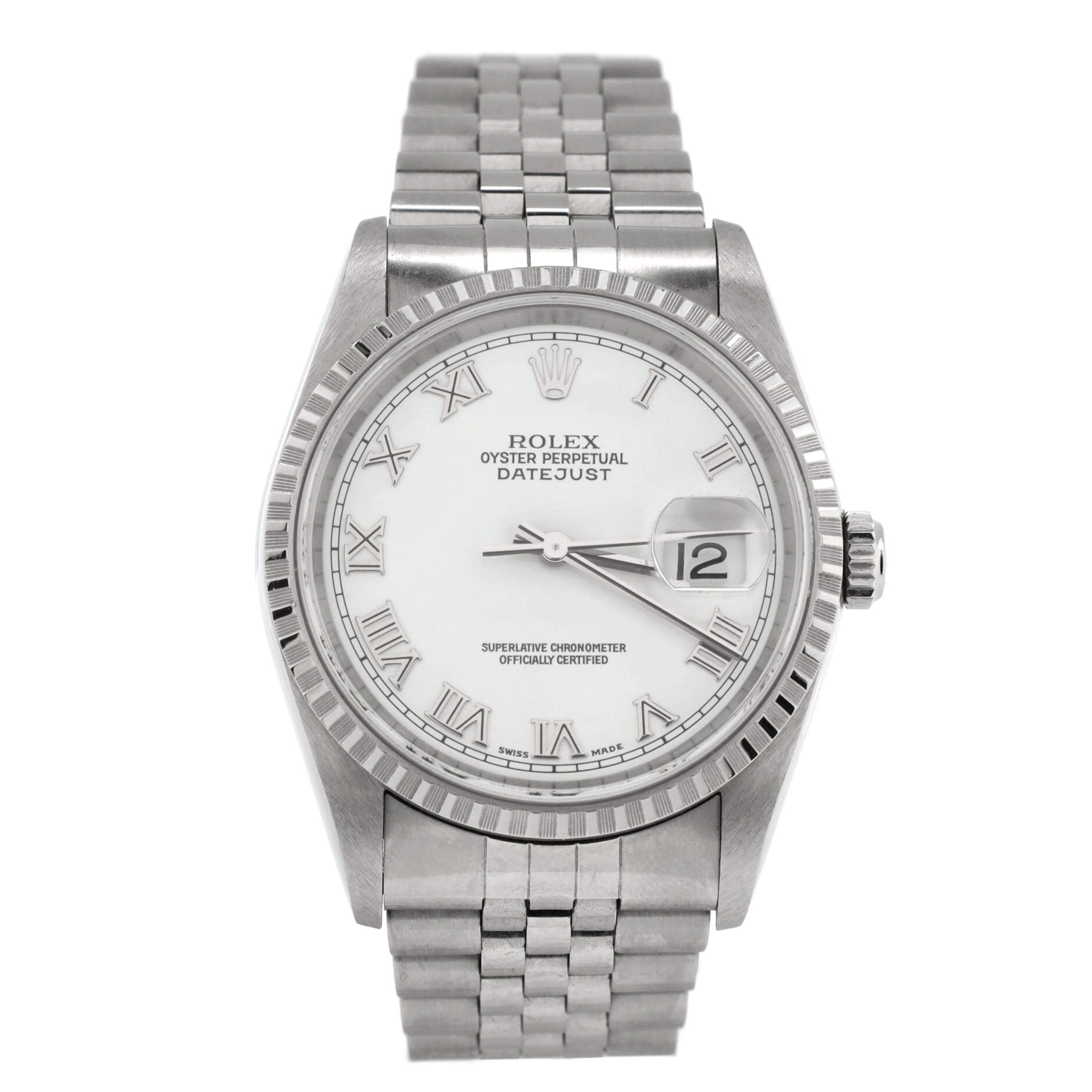 Oyster Perpetual Datejust Automatic Watch Stainless Steel 36