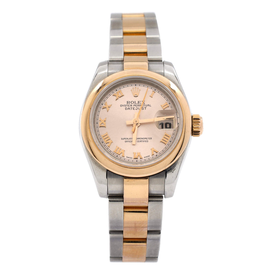 Oyster Perpetual Datejust Automatic Watch Stainless Steel and Rose Gold 26