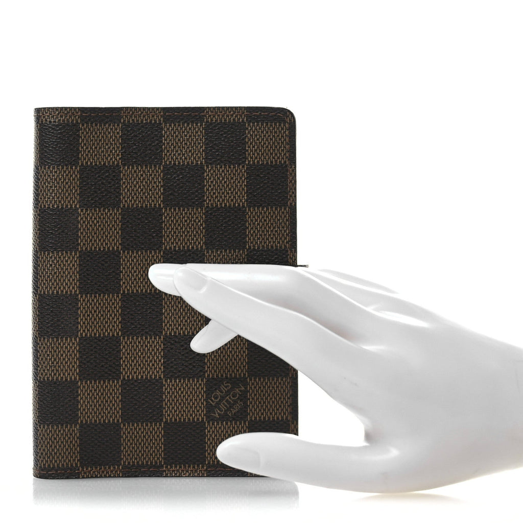 Damier Ebene Small Ring Agenda Cover