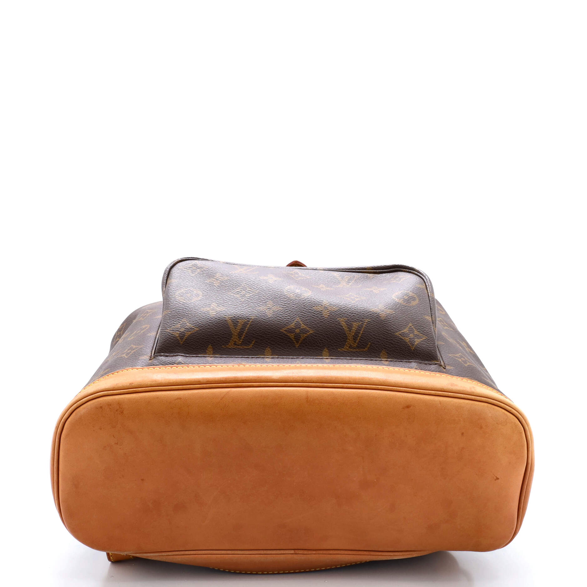 Louis Vuitton Vintage Montsouris Backpack Monogram Canvas GM