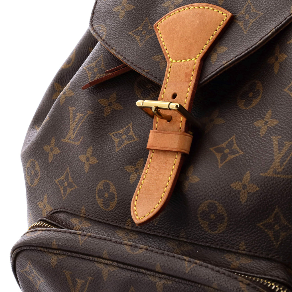 Louis Vuitton Vintage Montsouris Backpack Monogram Canvas GM