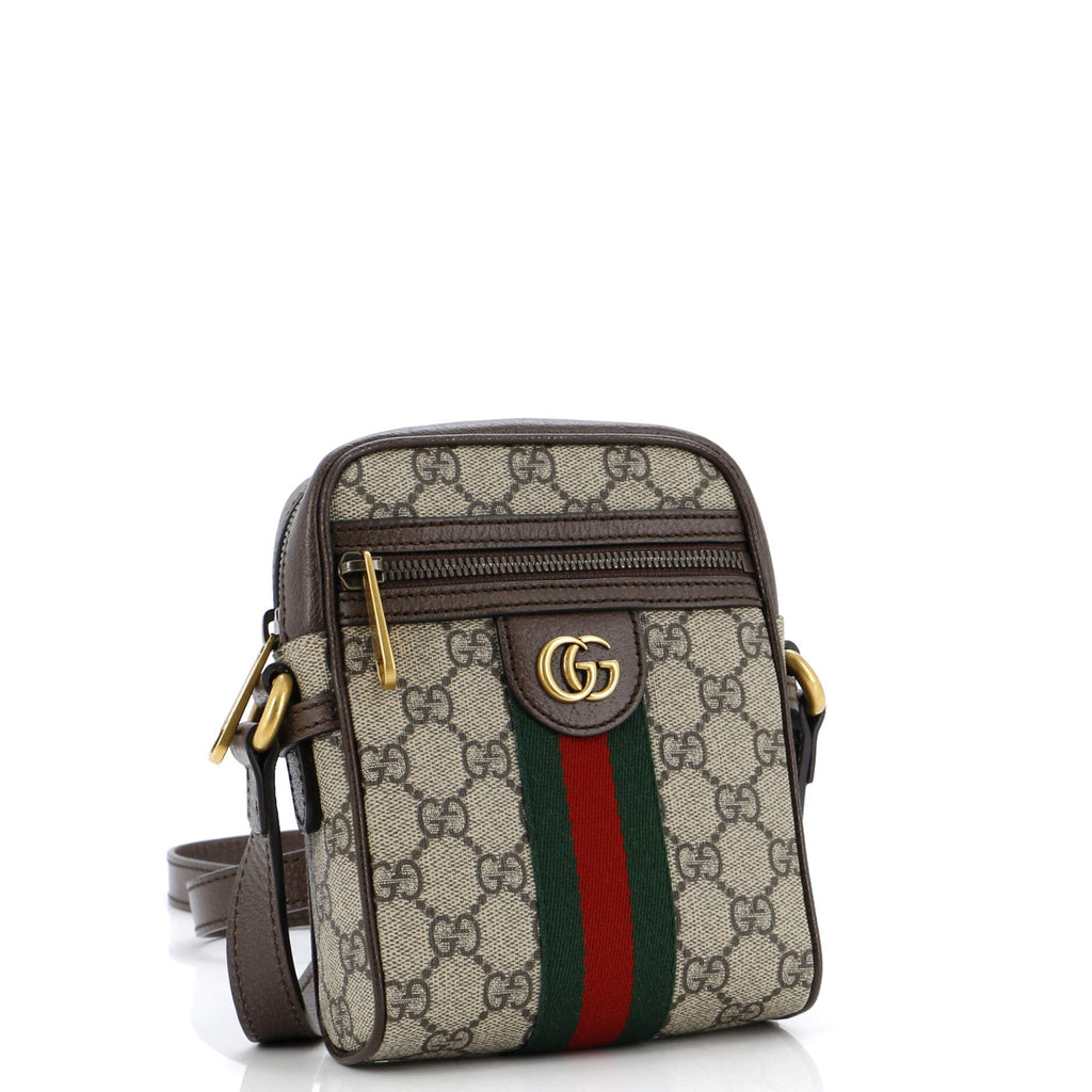 Ophidia Messenger Bag GG Coated Canvas Mini
