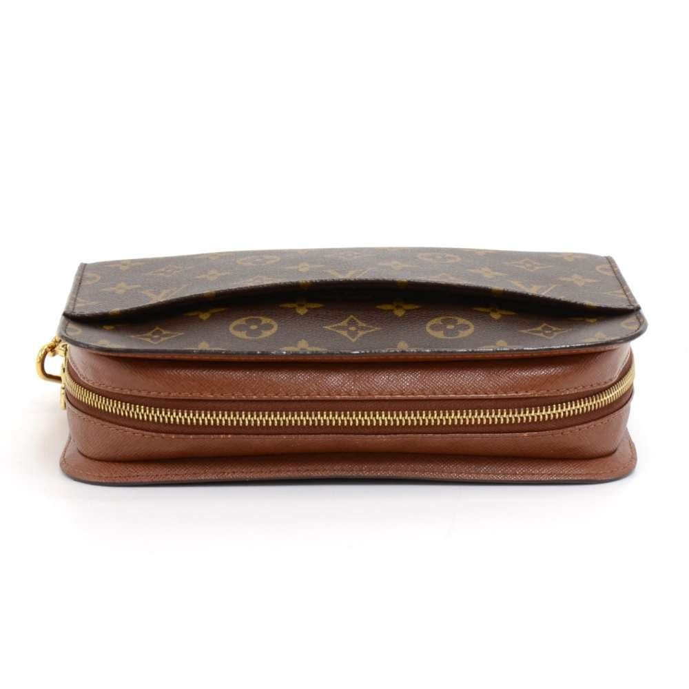 Louis Vuitto Orsay Monogram Canvas Clutch Bag