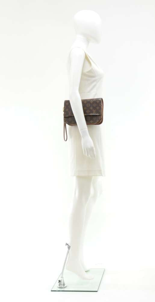 Louis Vuitto Orsay Monogram Canvas Clutch Bag
