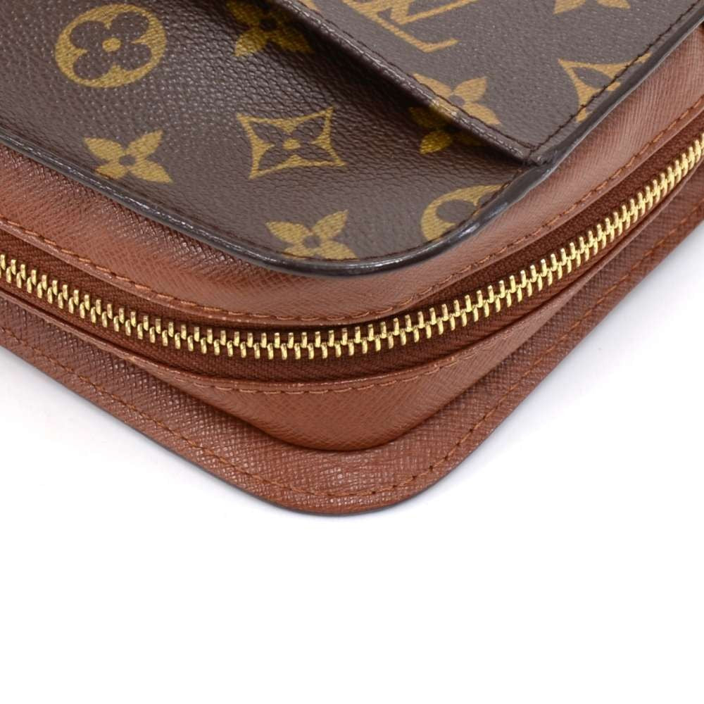 Louis Vuitto Orsay Monogram Canvas Clutch Bag