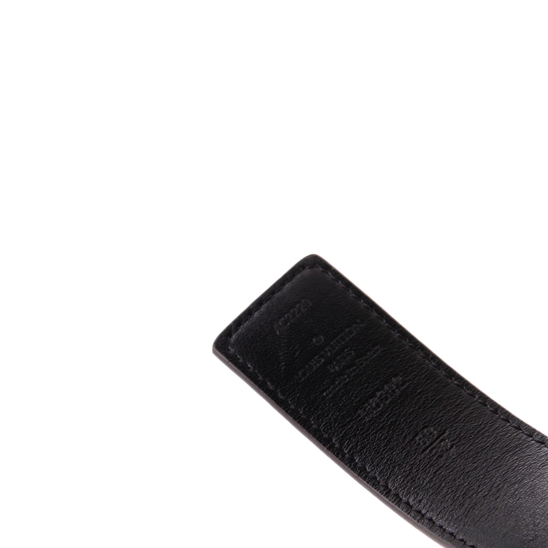 LV Twisted Belt Monogram Canvas Wide 80
