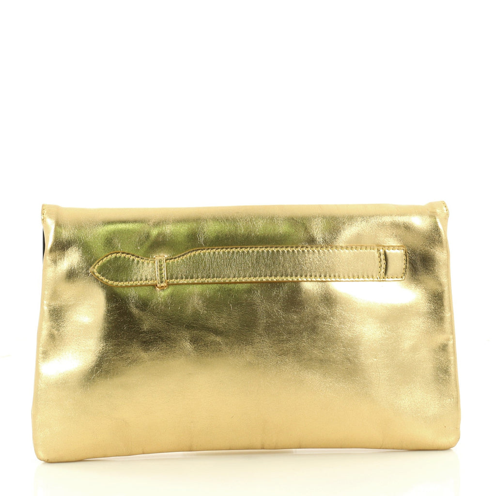 Envelope Clutch Giant Studs Leather