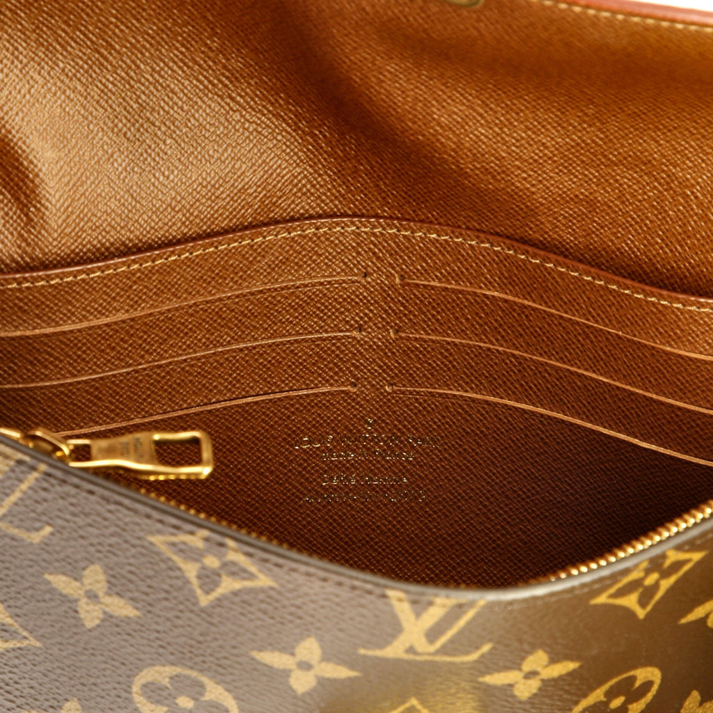 Louis Vuitton S Lock Belt Pouch Monogram Canvas