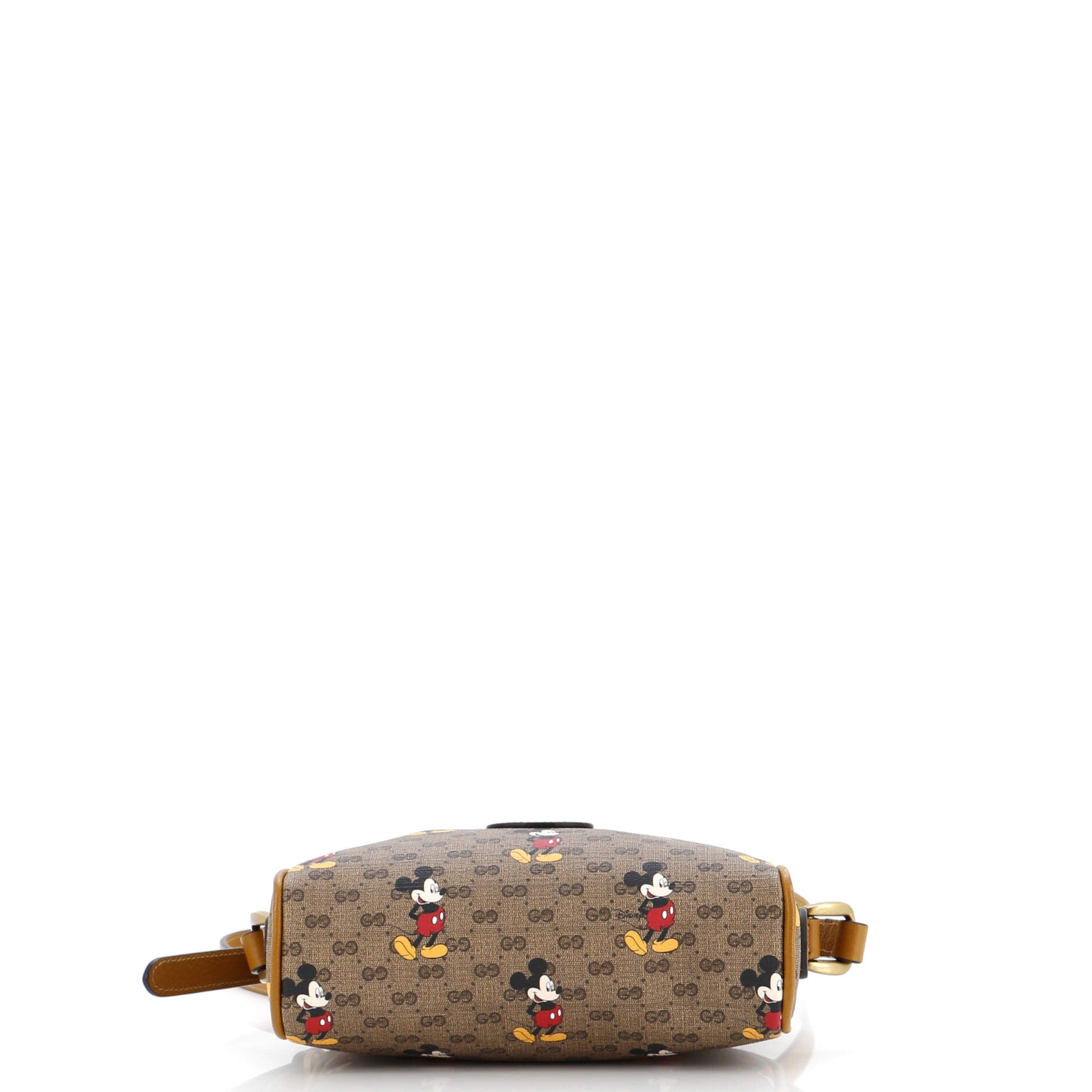 Disney Mickey Mouse Shoulder Bag Printed Mini GG Coated Canvas Mini