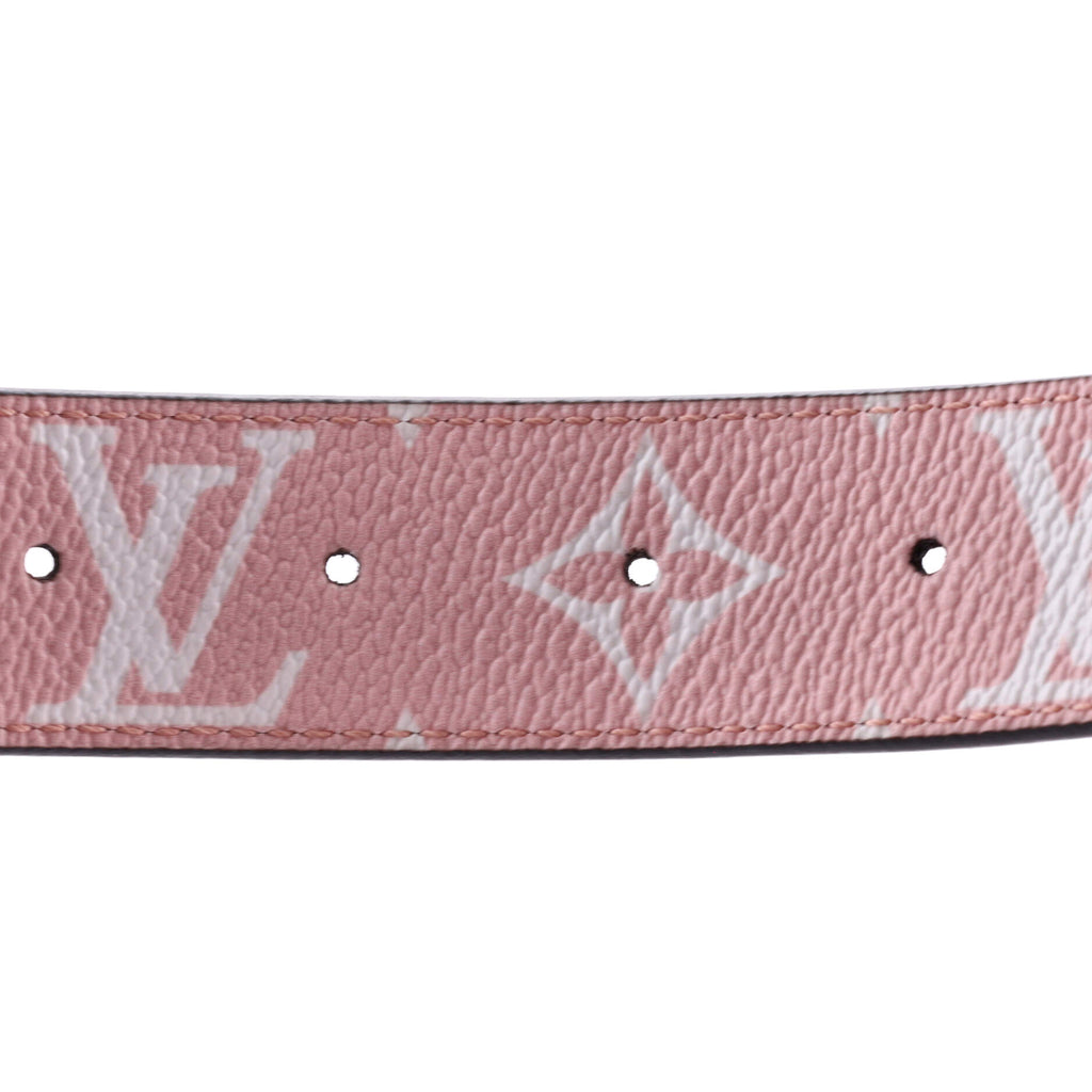 LV Iconic Reversible Belt Limited Edition Colored Monogram Canvas Medium 85
