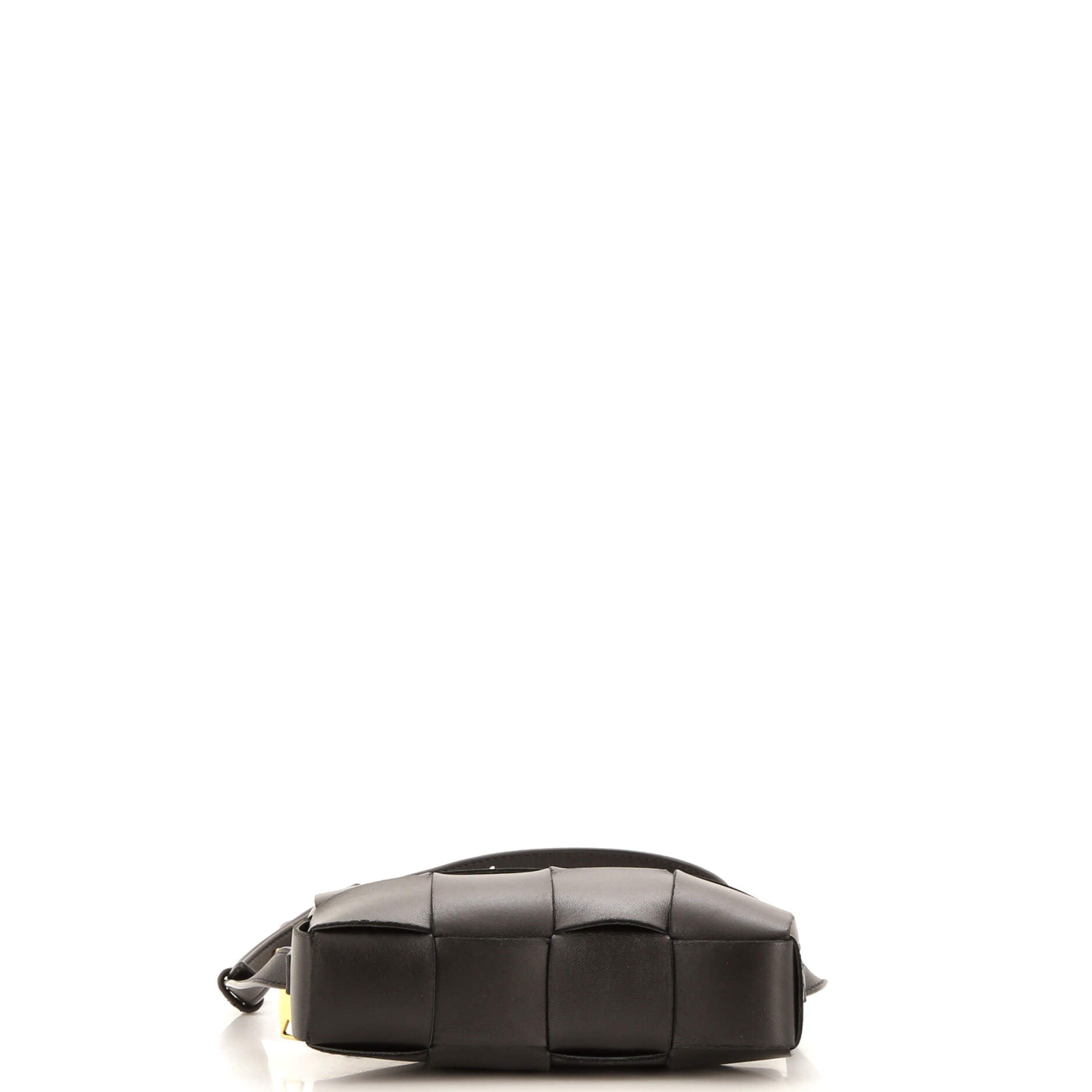 Brick Cassette Shoulder Bag Maxi Intrecciato Leather Mini