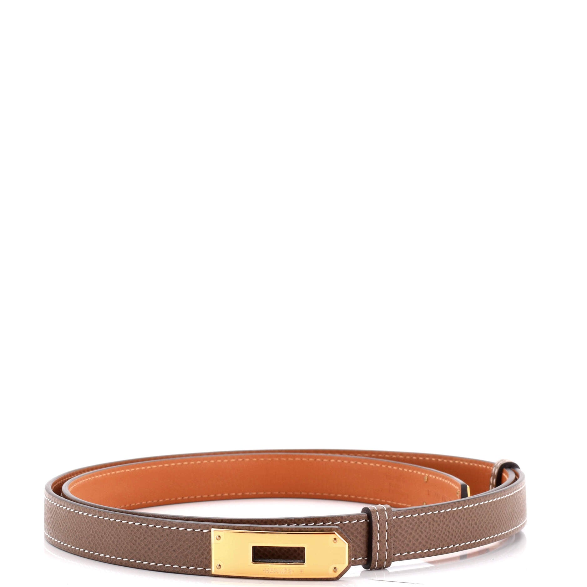 Kelly Belt Leather Thin 85