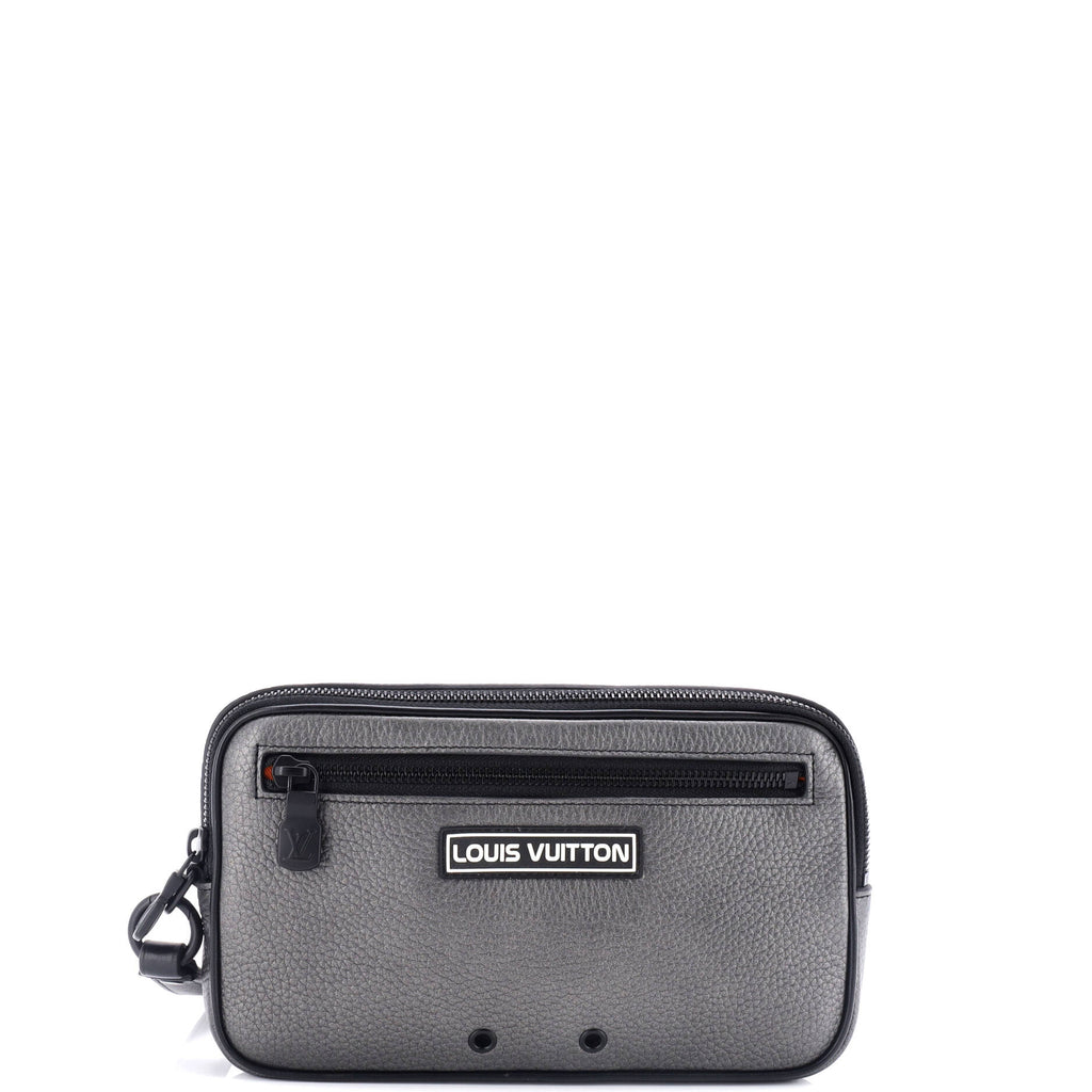 Louis Vuitton Alpha Wristlet Clutch Taurillon Leather