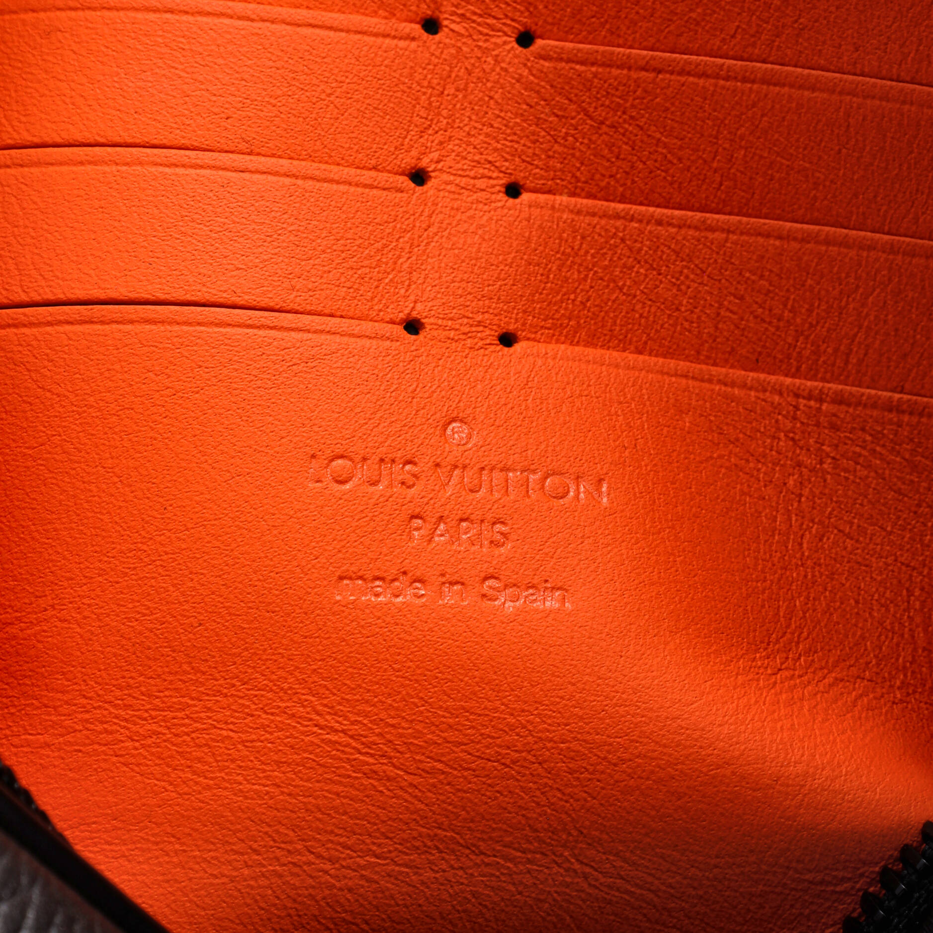 Louis Vuitton Alpha Wristlet Clutch Taurillon Leather