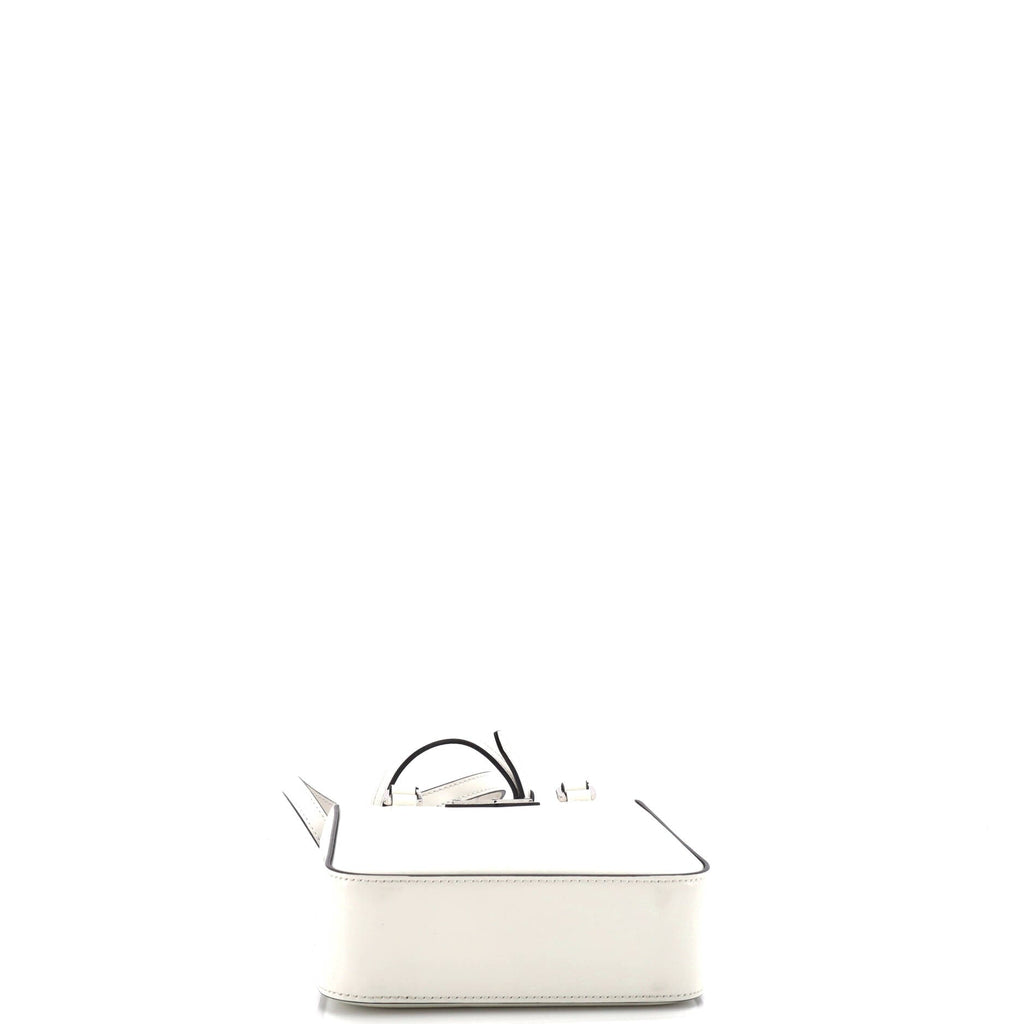 Convertible Open Tote Brushed Leather Mini
